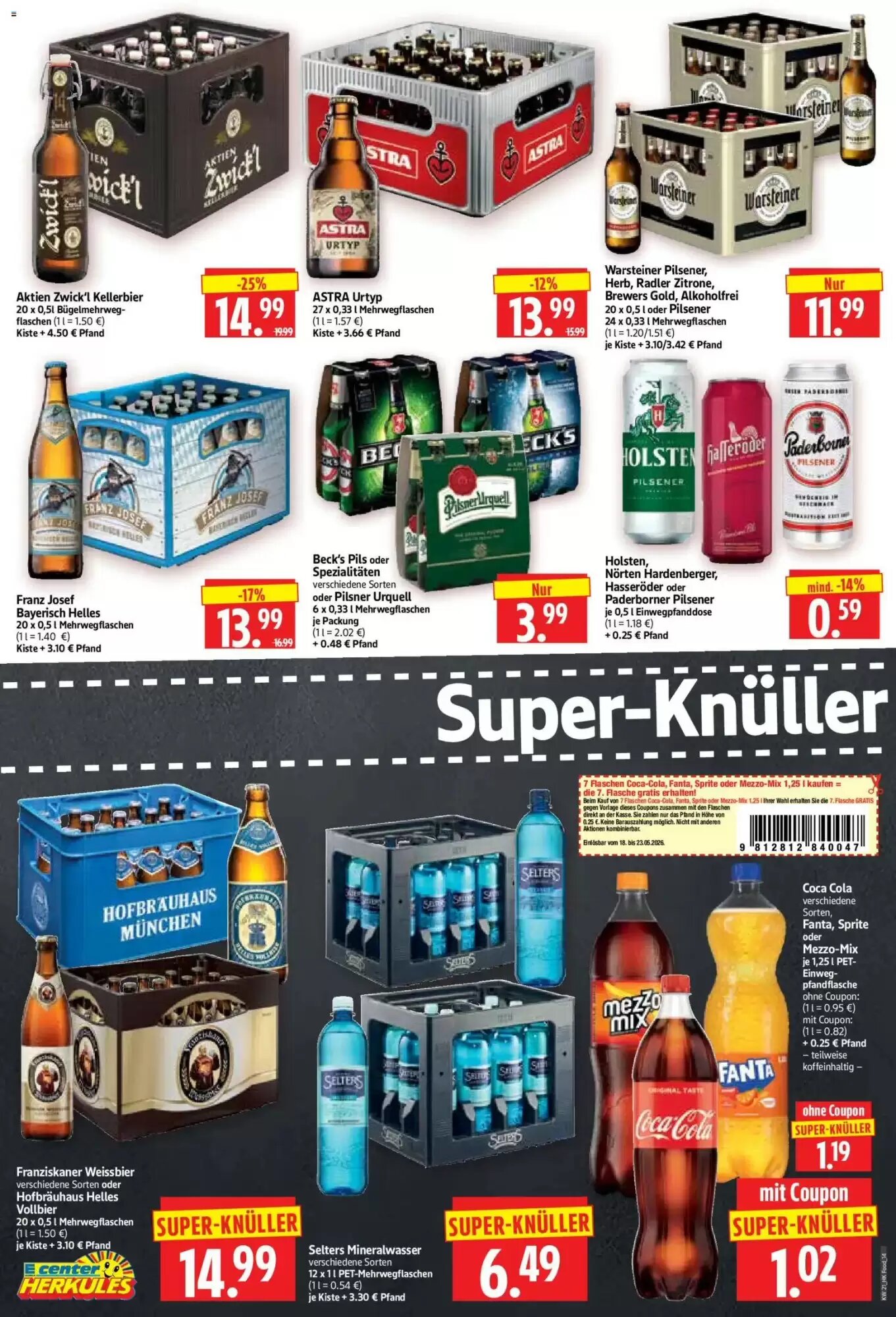 Edeka Herkules Prospekt (ab 18.05.2026) zum Blättern - Seite 14