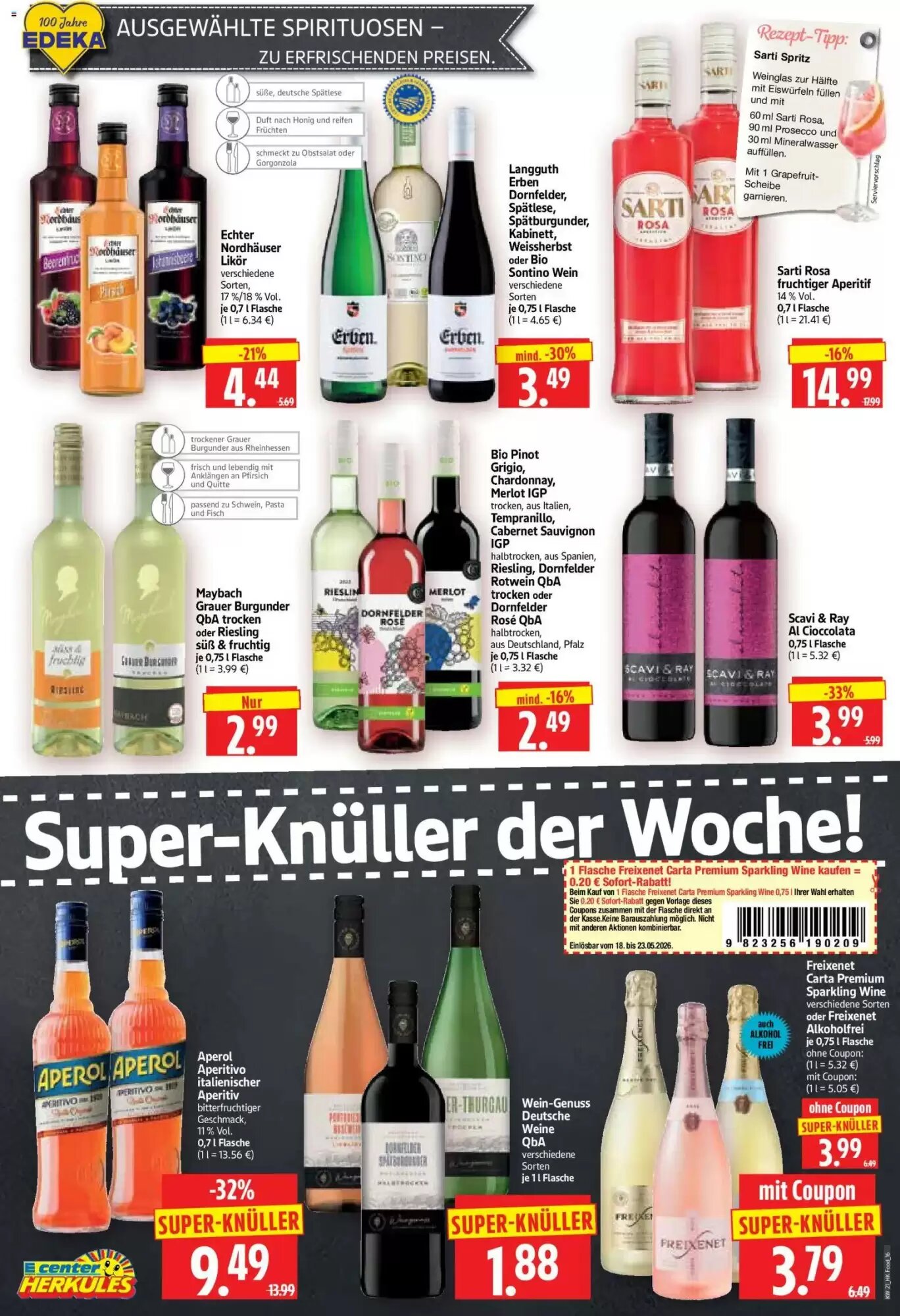 Edeka Herkules Prospekt (ab 18.05.2026) zum Blättern - Seite 16