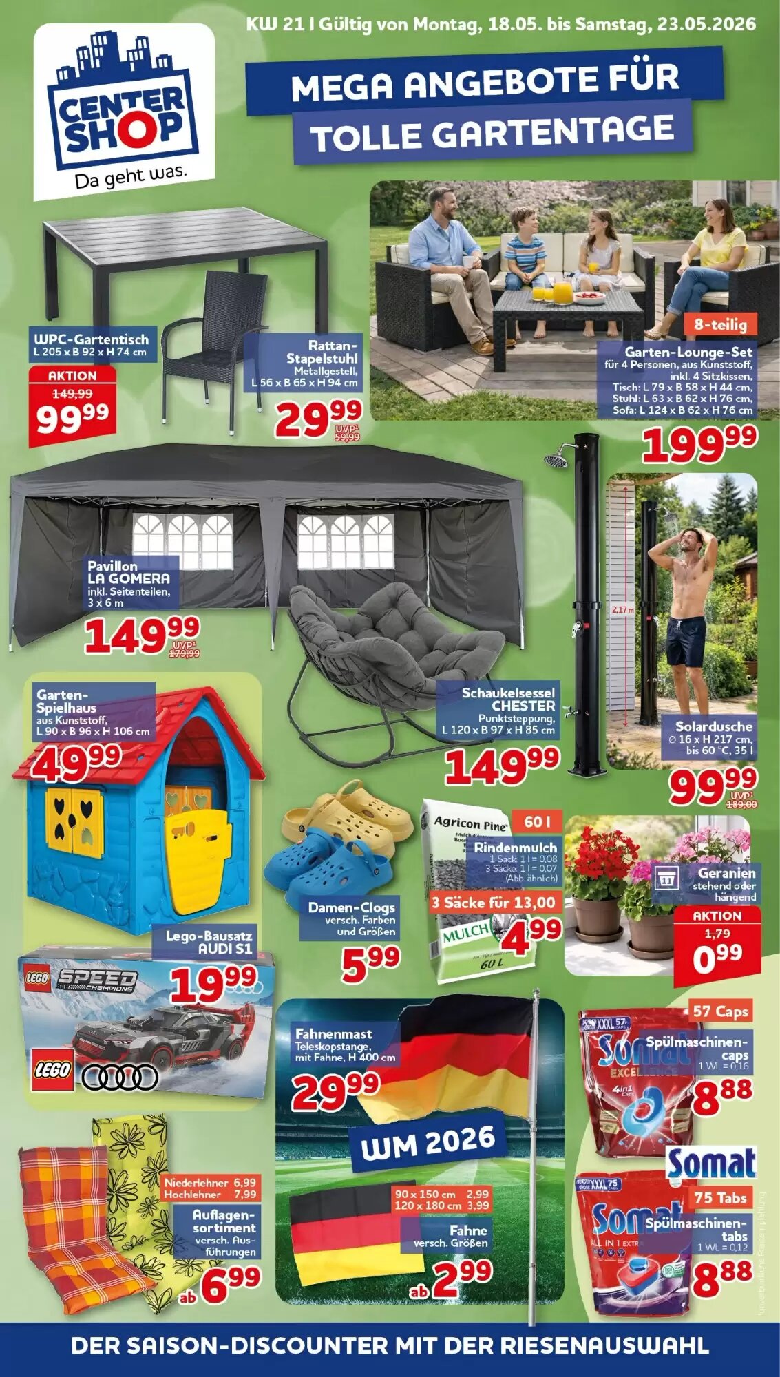 CENTERSHOP Prospekt (ab 18.05.2026) zum Blättern - Seite 1