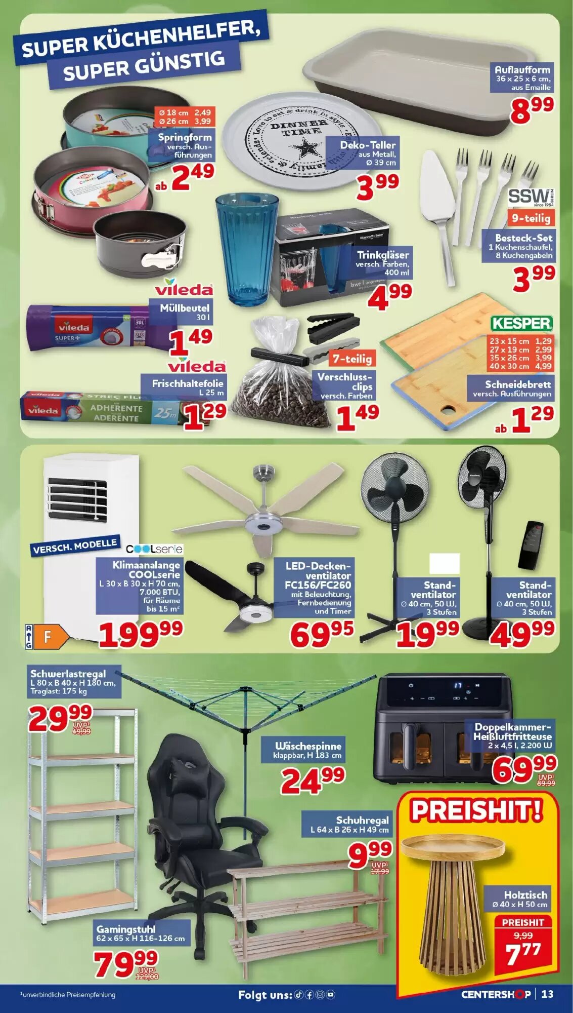 CENTERSHOP Prospekt (ab 18.05.2026) zum Blättern - Seite 13