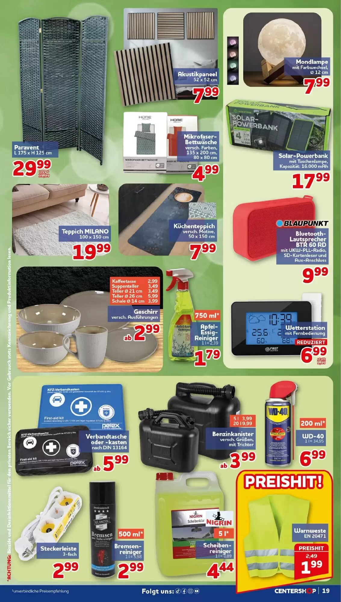 CENTERSHOP Prospekt (ab 18.05.2026) zum Blättern - Seite 19