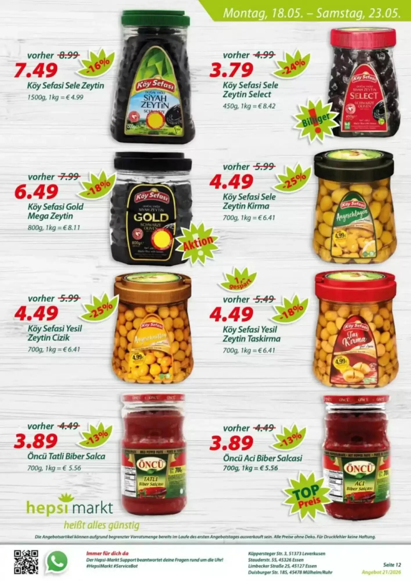Hepsi-Markt Prospekt (ab 18.05.2026) zum Blättern - Seite 12
