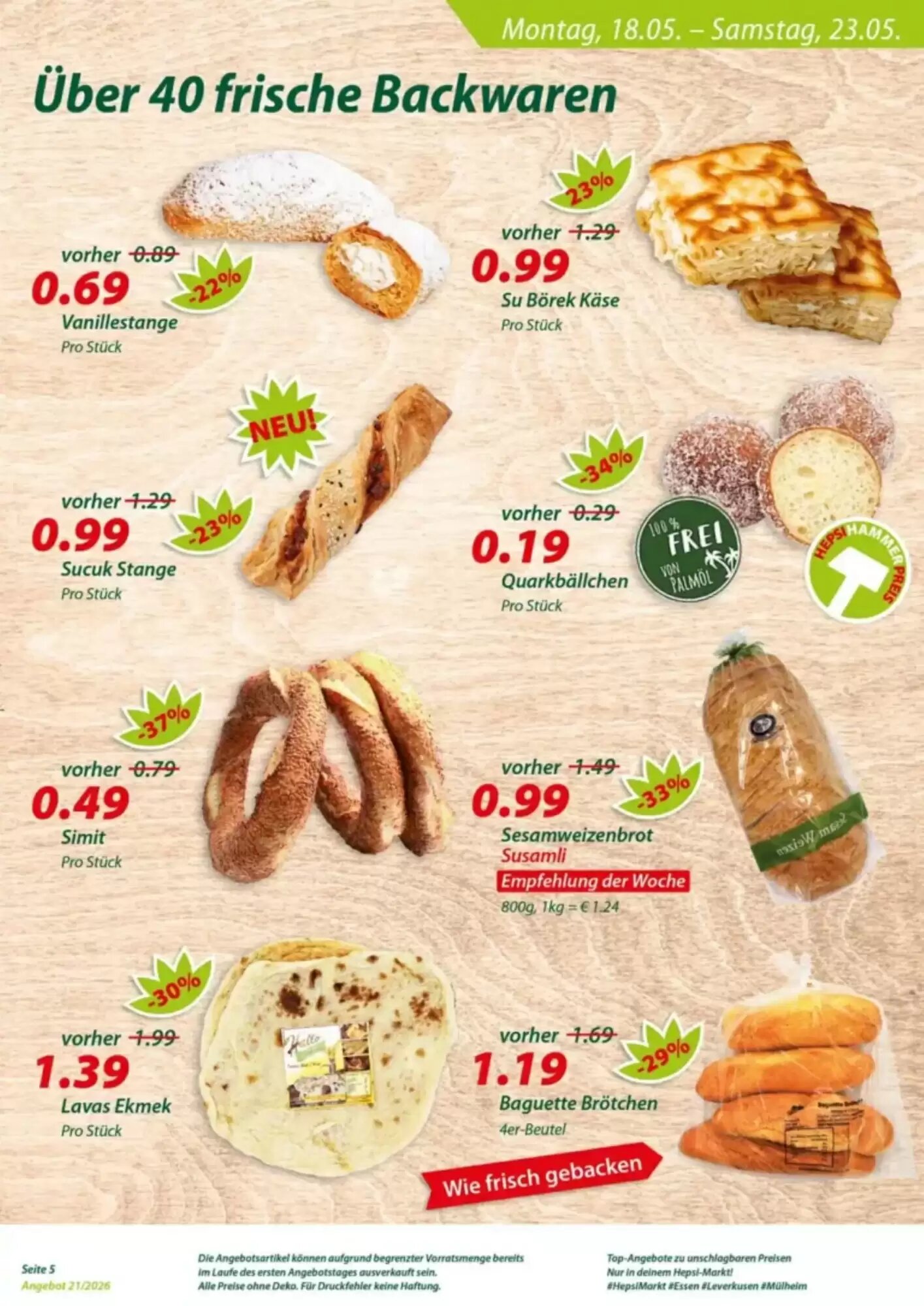Hepsi-Markt Prospekt (ab 18.05.2026) zum Blättern - Seite 5