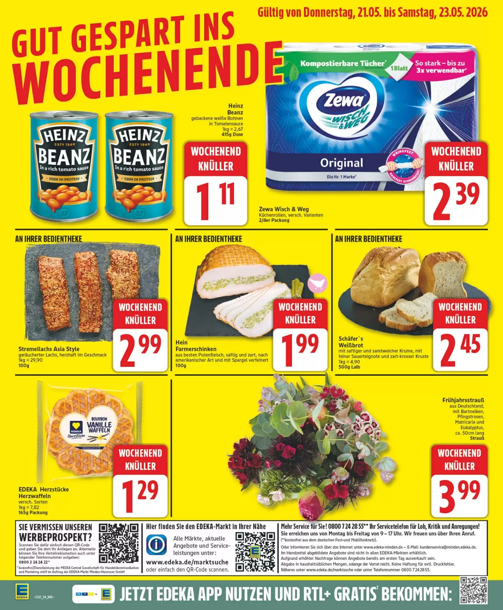 EDEKA Stralsund Prospekt (ab 18.05.2026) zum Blättern - Seite 16