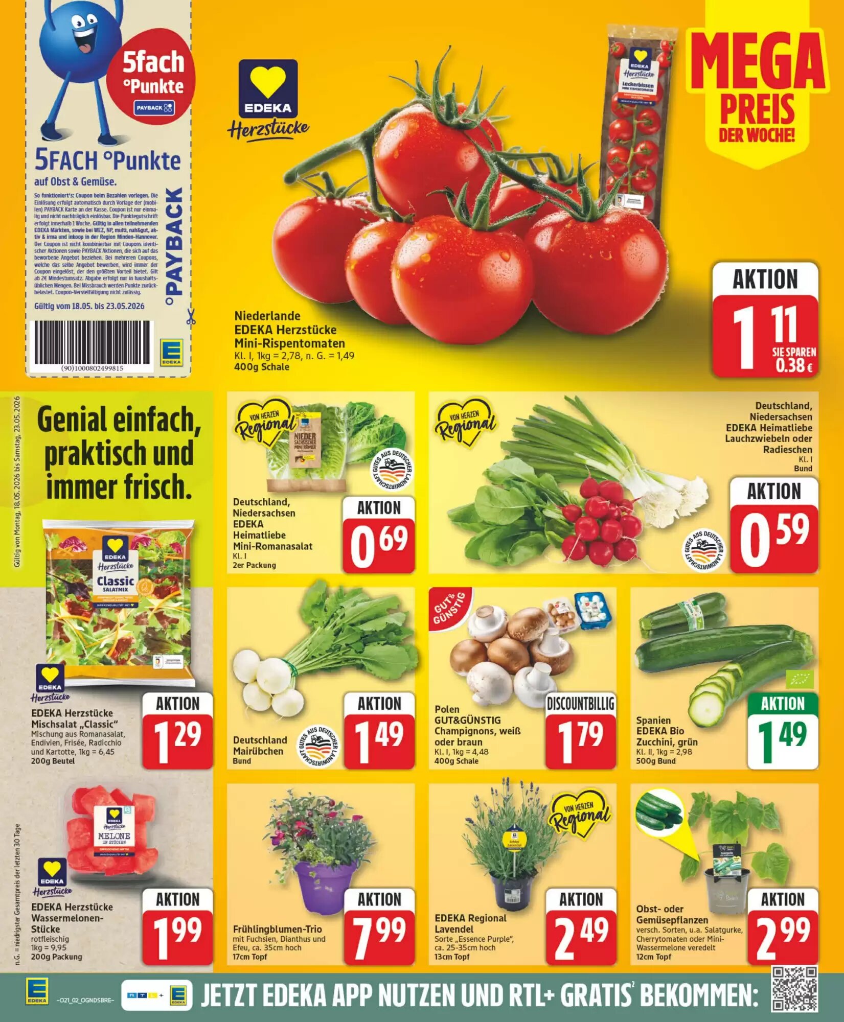 EDEKA Stralsund Prospekt (ab 18.05.2026) zum Blättern - Seite 4