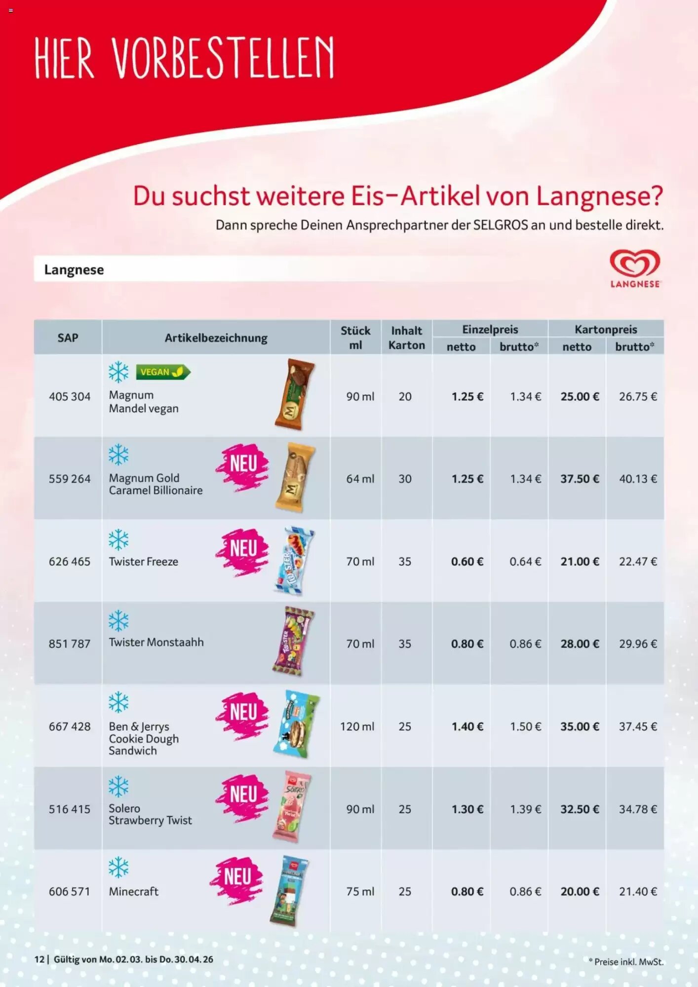 Selgros Prospekt (ab 18.05.2026) zum Blättern - Seite 12