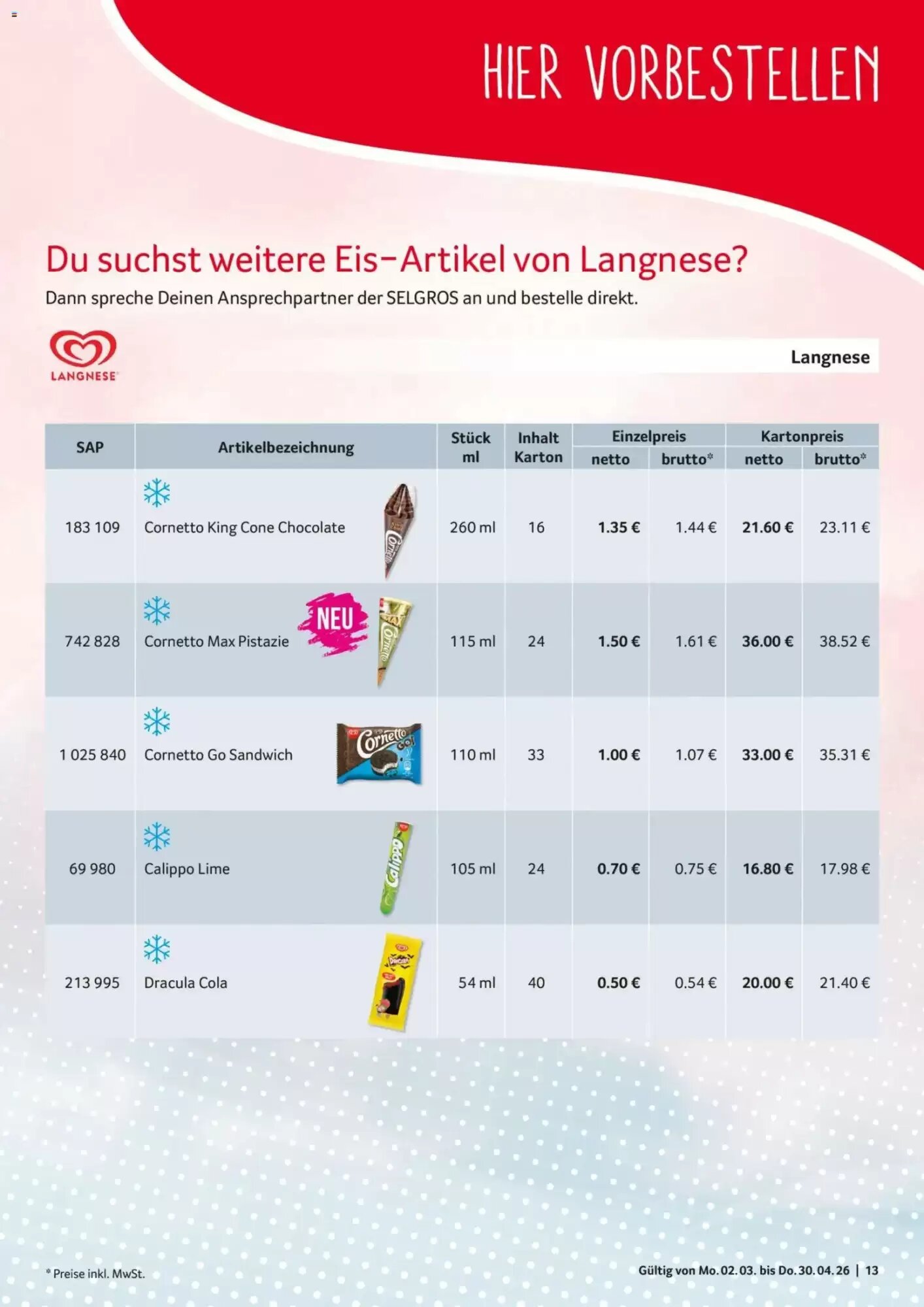Selgros Prospekt (ab 18.05.2026) zum Blättern - Seite 13