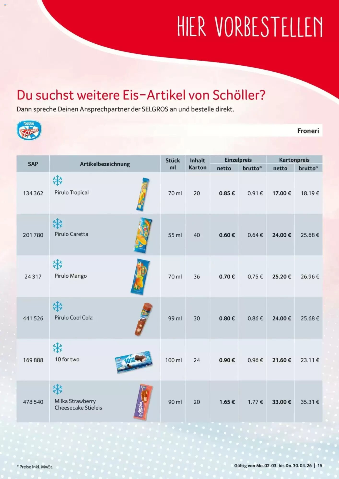 Selgros Prospekt (ab 18.05.2026) zum Blättern - Seite 15