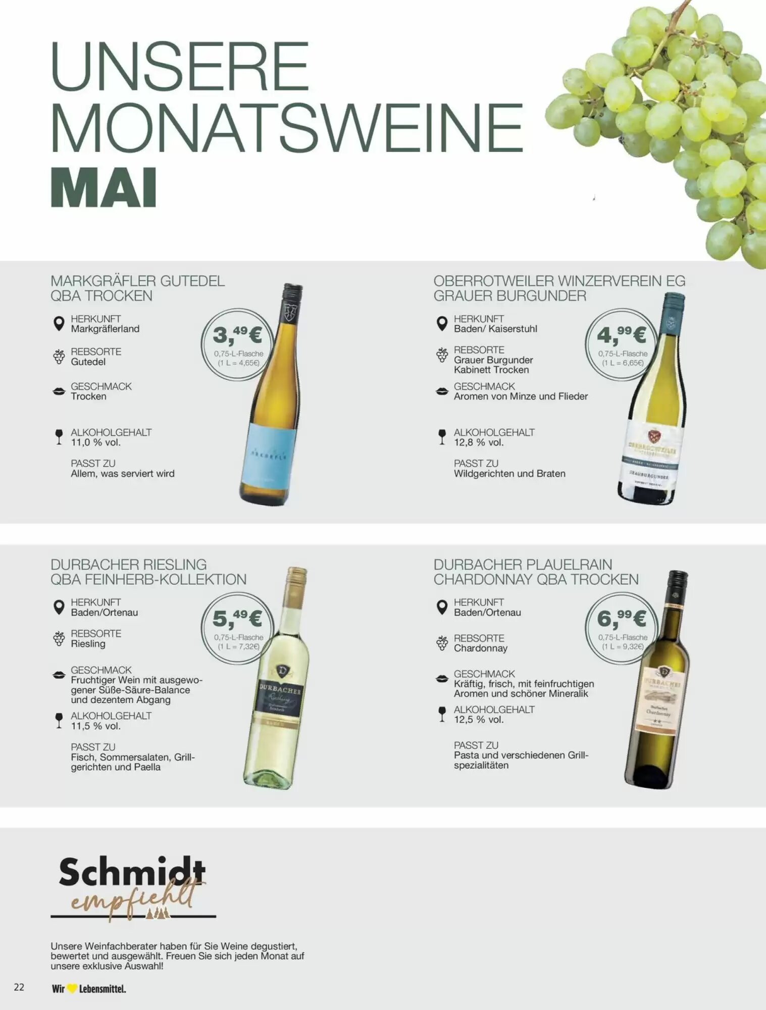 Schmidt's Märkte Prospekt (ab 18.05.2026) zum Blättern - Seite 22