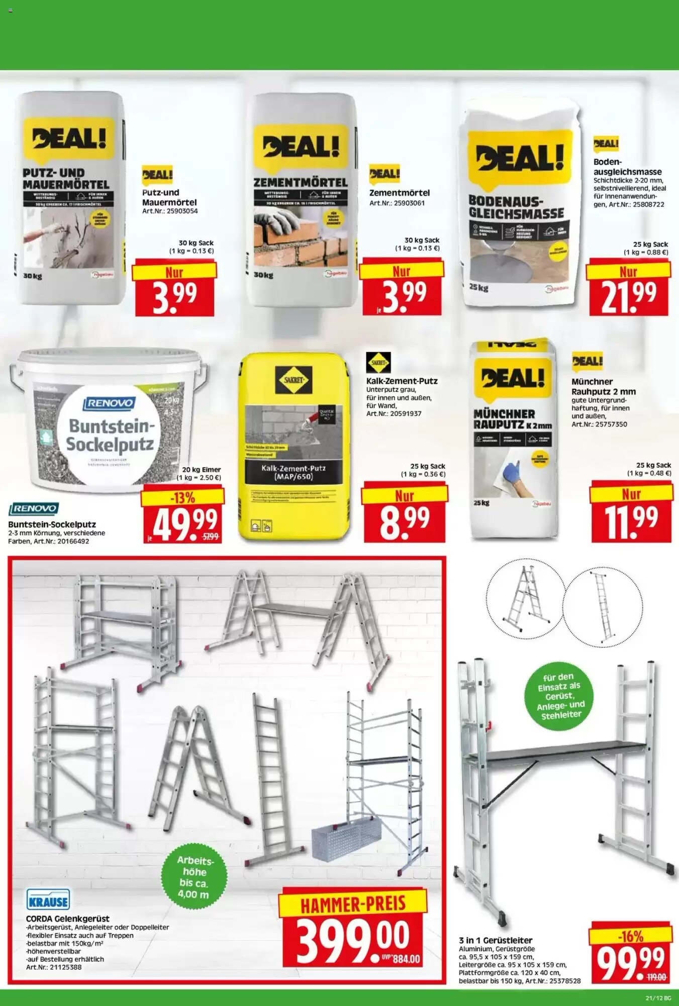 Herkules Baumarkt Prospekt (ab 18.05.2026) zum Blättern - Seite 12