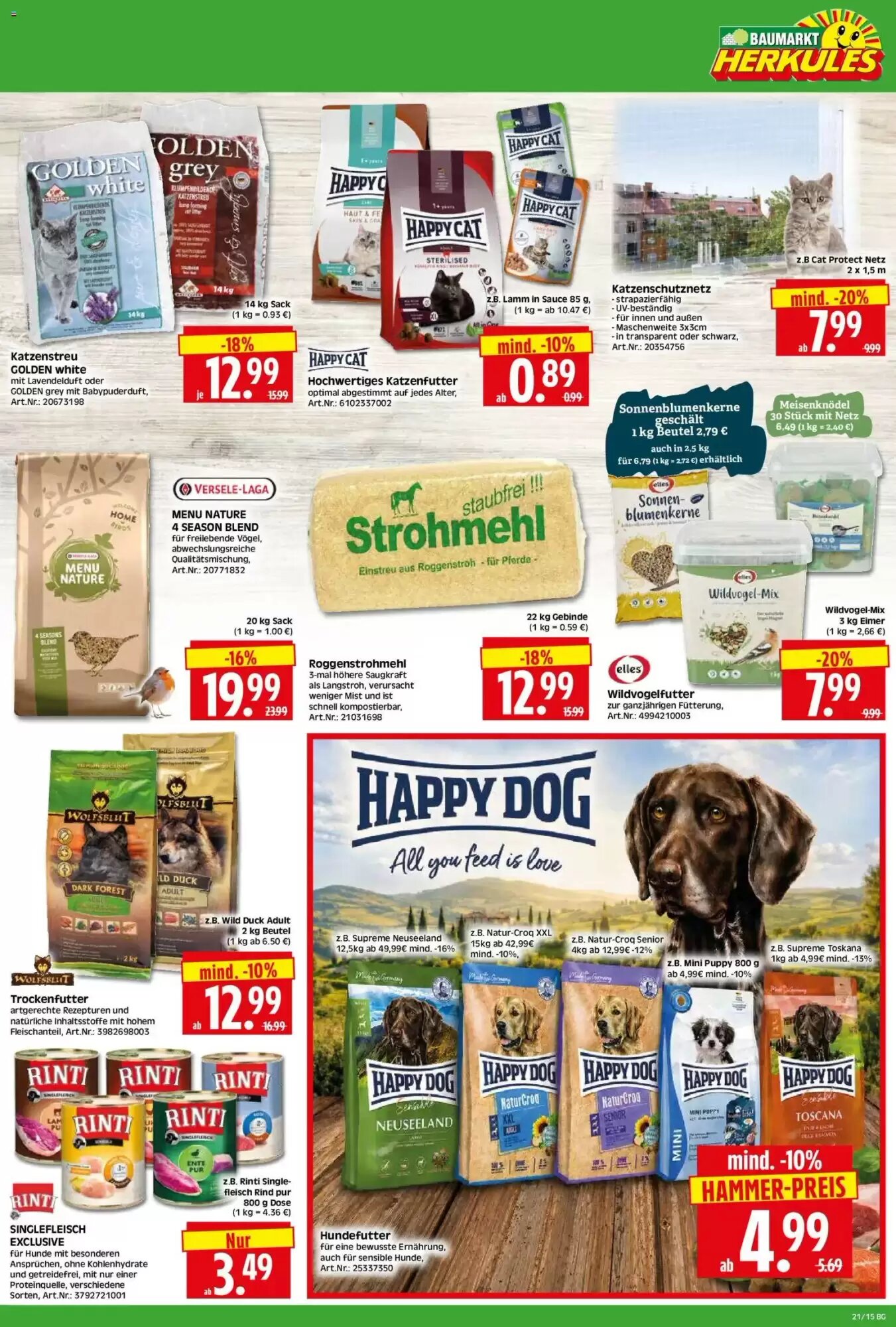 Herkules Baumarkt Prospekt (ab 18.05.2026) zum Blättern - Seite 15