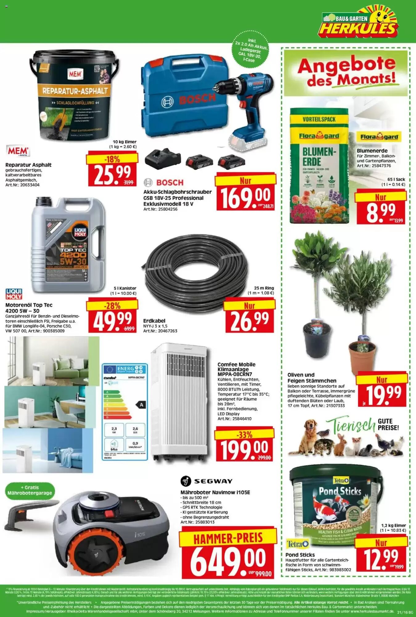 Herkules Baumarkt Prospekt (ab 18.05.2026) zum Blättern - Seite 16