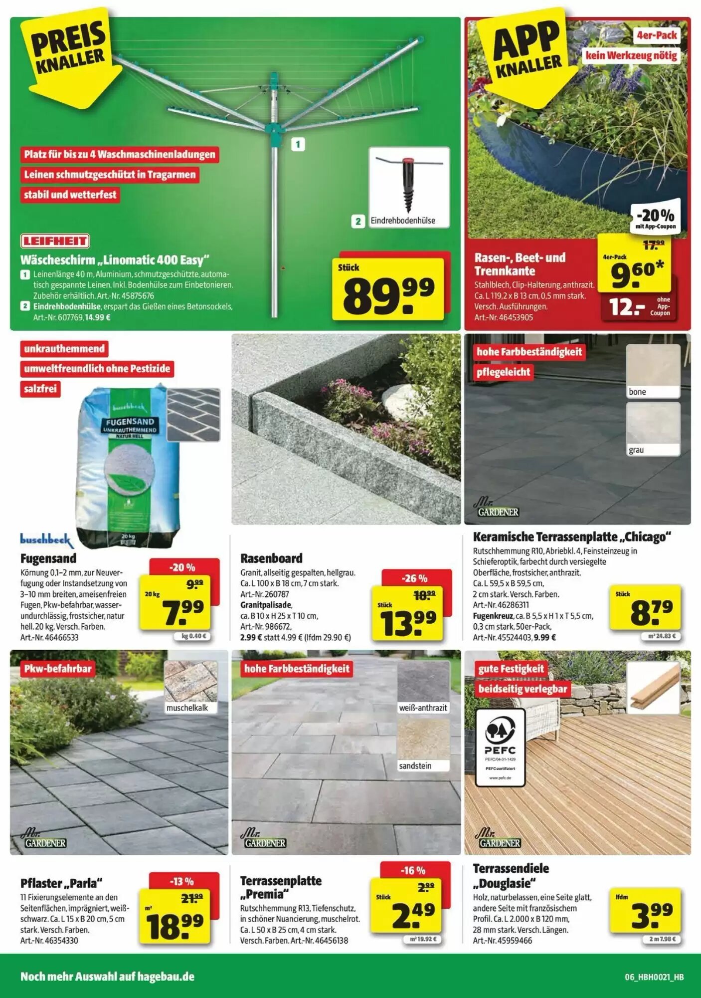 Leitermann Baumarkt Prospekt (ab 18.05.2026) zum Blättern - Seite 6