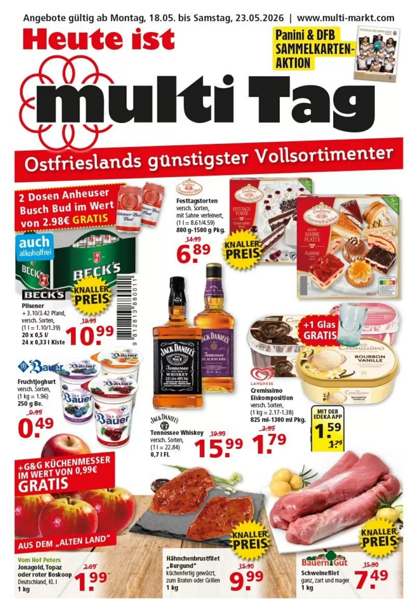 Multi Markt Prospekt (ab 18.05.2026) zum Blättern - Seite 1