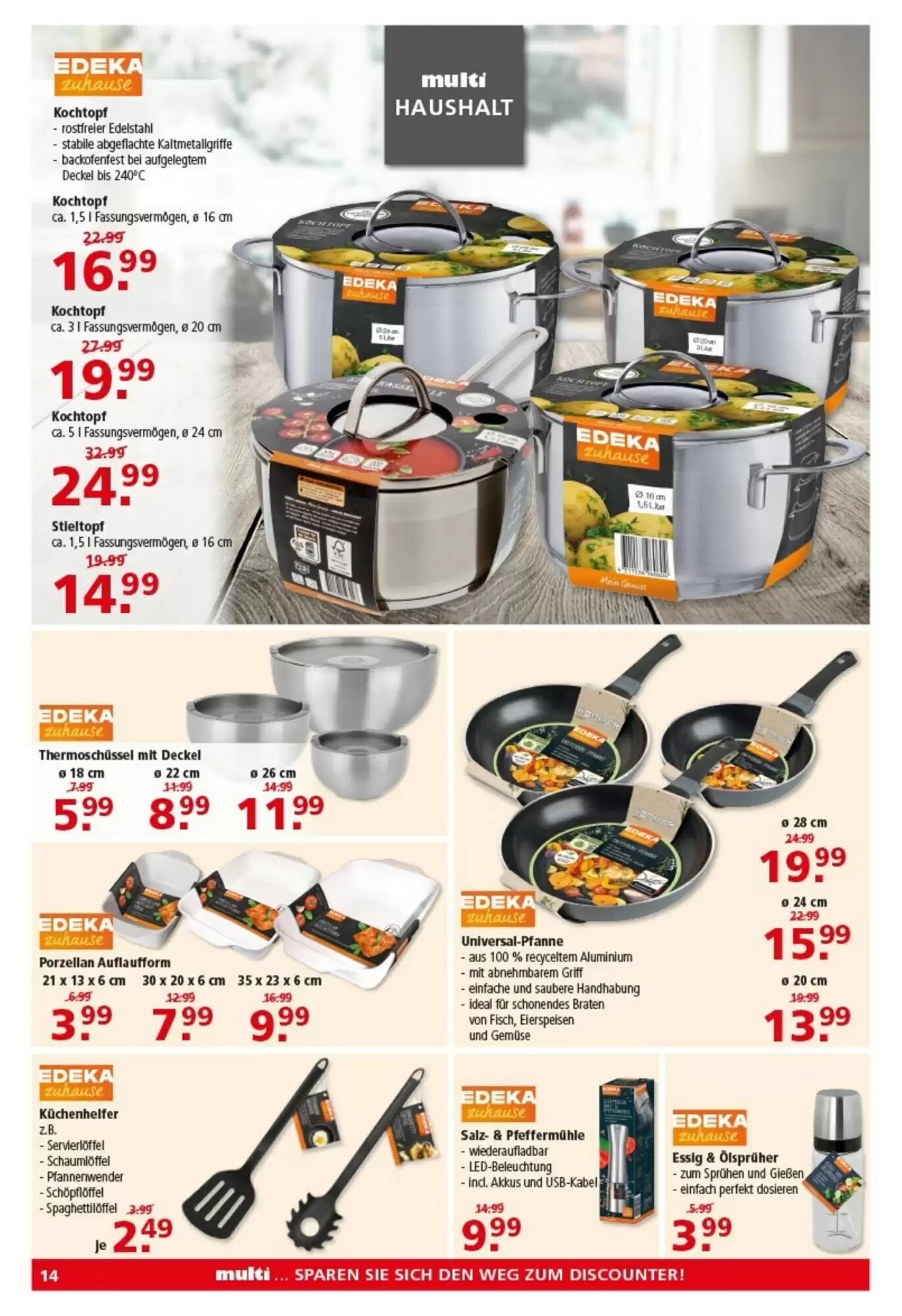 Multi Markt Prospekt (ab 18.05.2026) zum Blättern - Seite 14