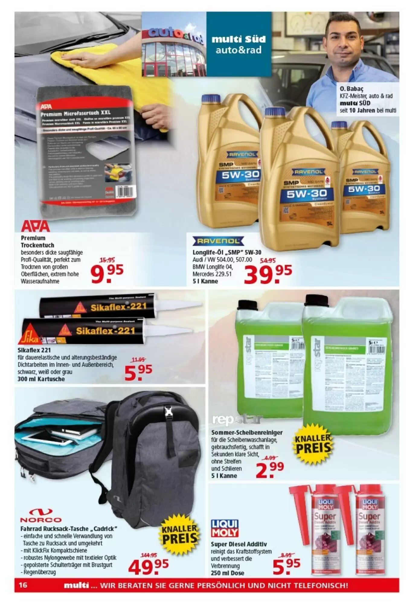 Multi Markt Prospekt (ab 18.05.2026) zum Blättern - Seite 16