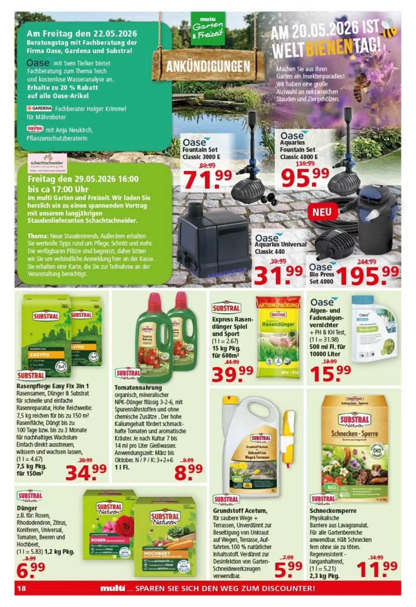 Multi Markt Prospekt (ab 18.05.2026) zum Blättern - Seite 18