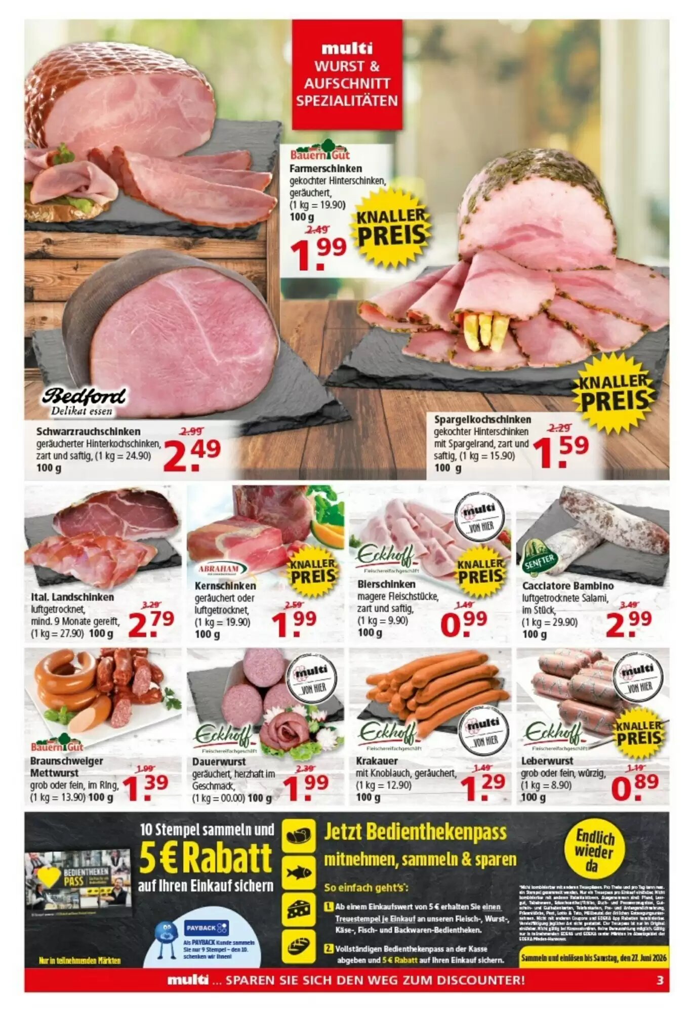 Multi Markt Prospekt (ab 18.05.2026) zum Blättern - Seite 3
