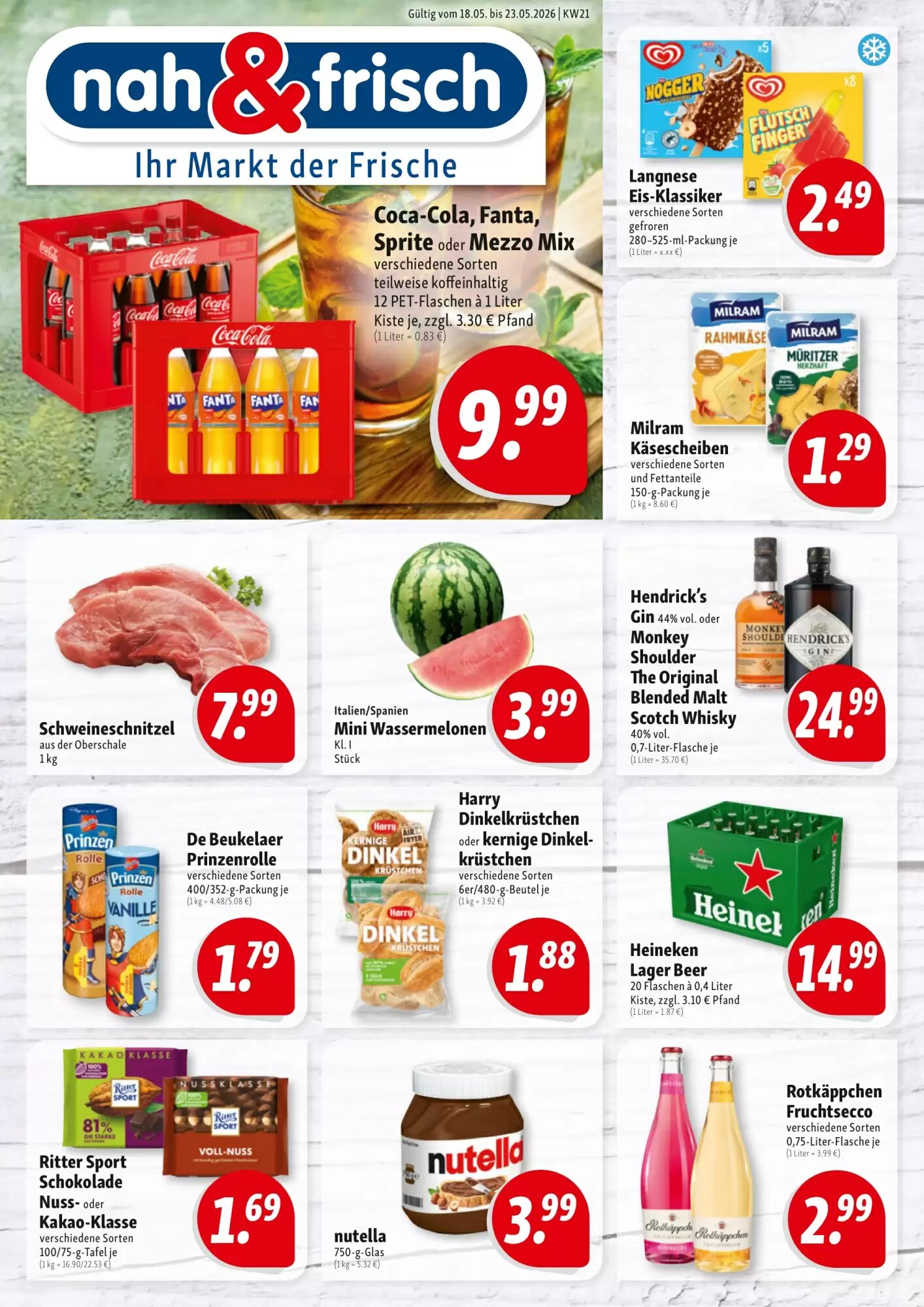 Nah & Frisch Prospekt (ab 18.05.2026) zum Blättern - Seite 1