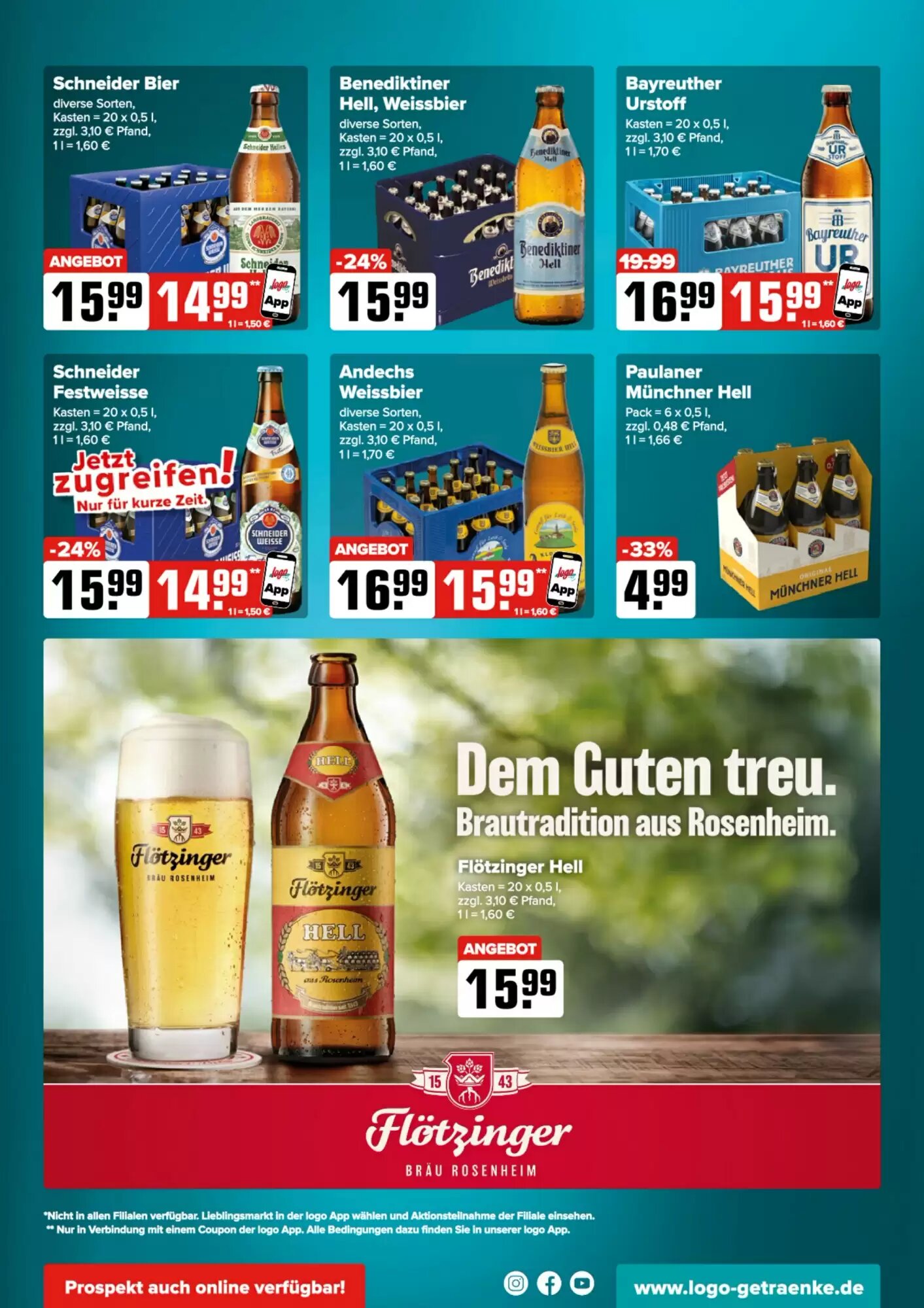 Logo Getränkemarkt Prospekt (ab 18.05.2026) zum Blättern - Seite 3