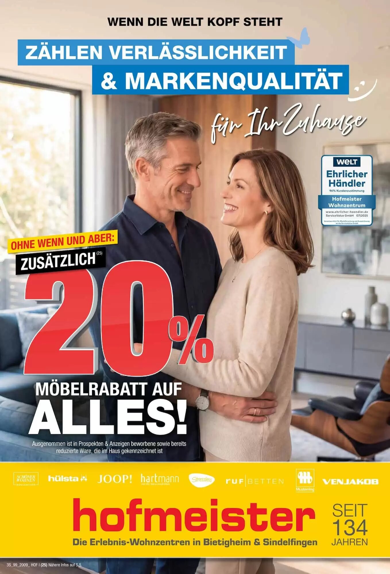 Hofmeister Prospekt (ab 19.05.2026) zum Blättern - Seite 1