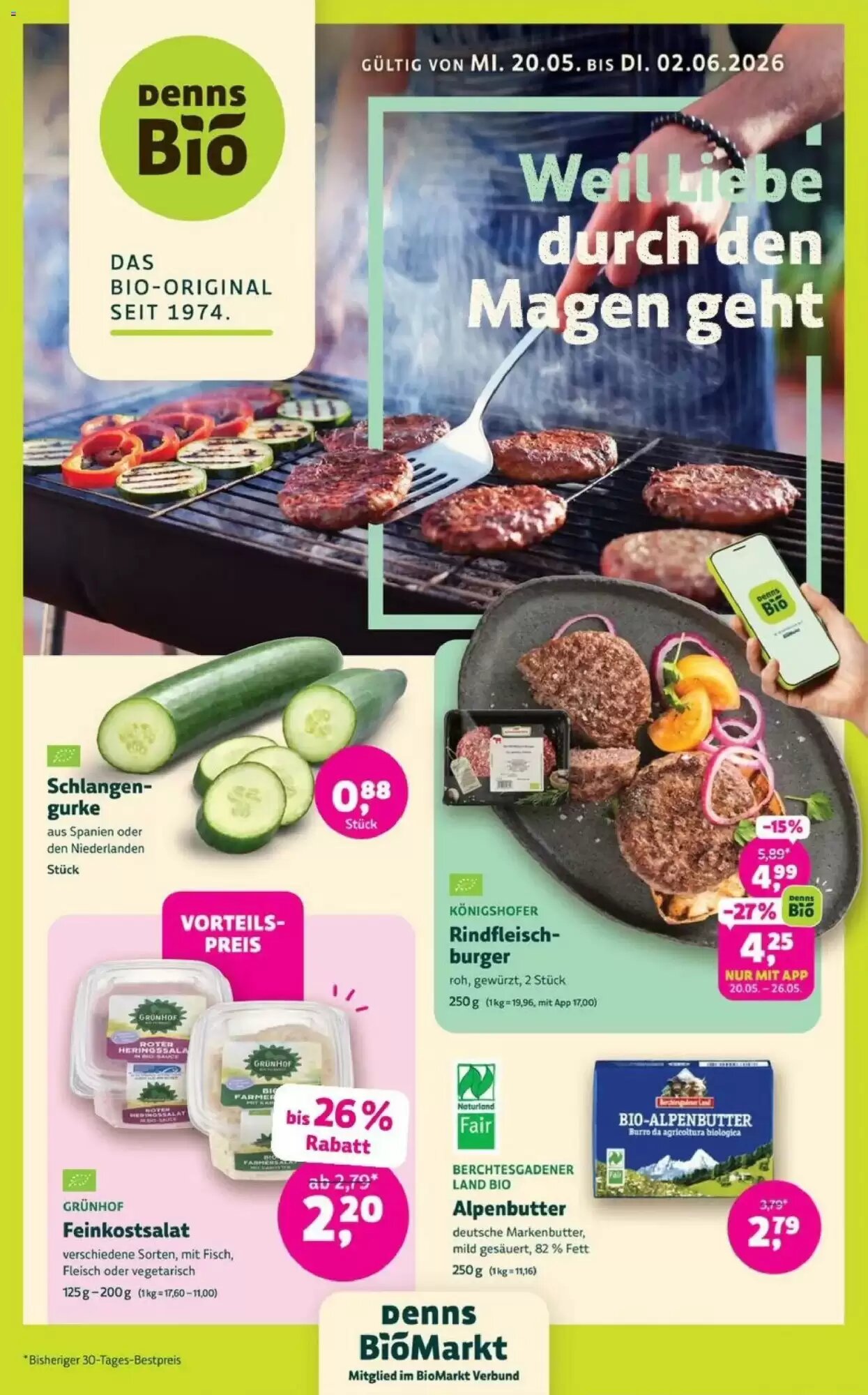 Denns BioMarkt Prospekt (ab 20.05.2026) zum Blättern - Seite 1