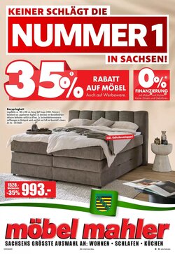 Möbel Mahler Prospekt (ab 20.05.2026) zum Blättern