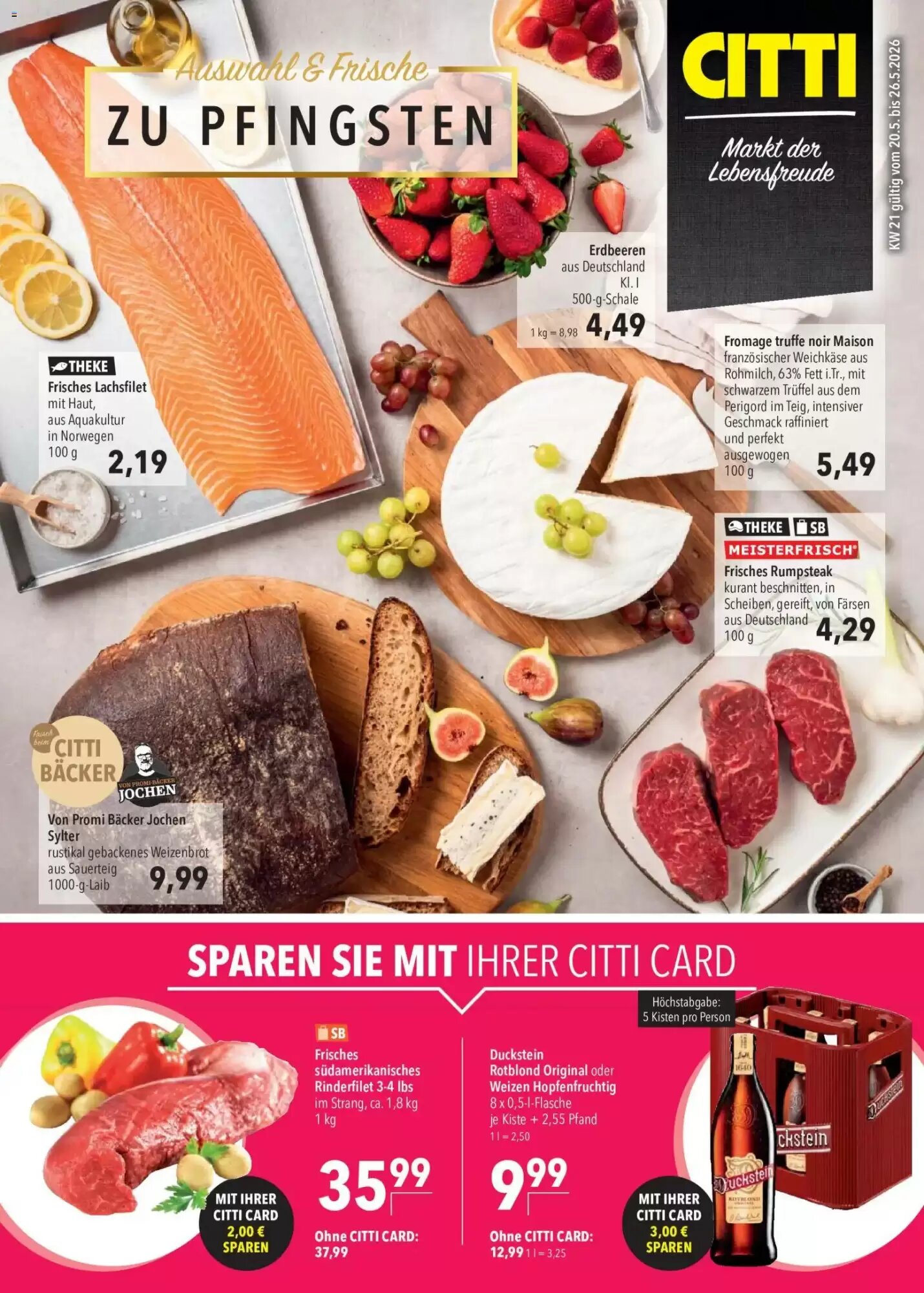 CITTI Markt Prospekt (ab 20.05.2026) zum Blättern - Seite 1
