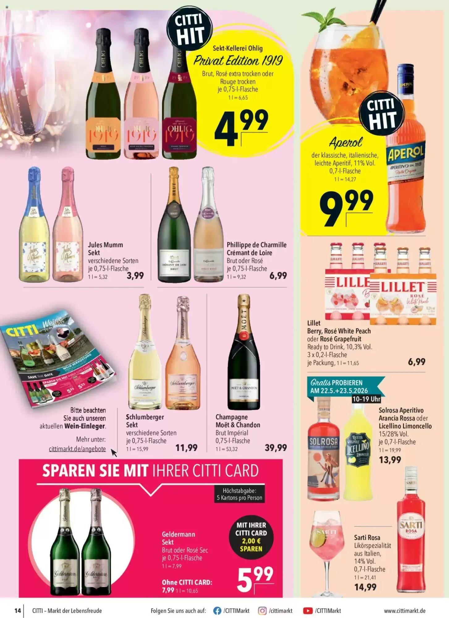 CITTI Markt Prospekt (ab 20.05.2026) zum Blättern - Seite 14