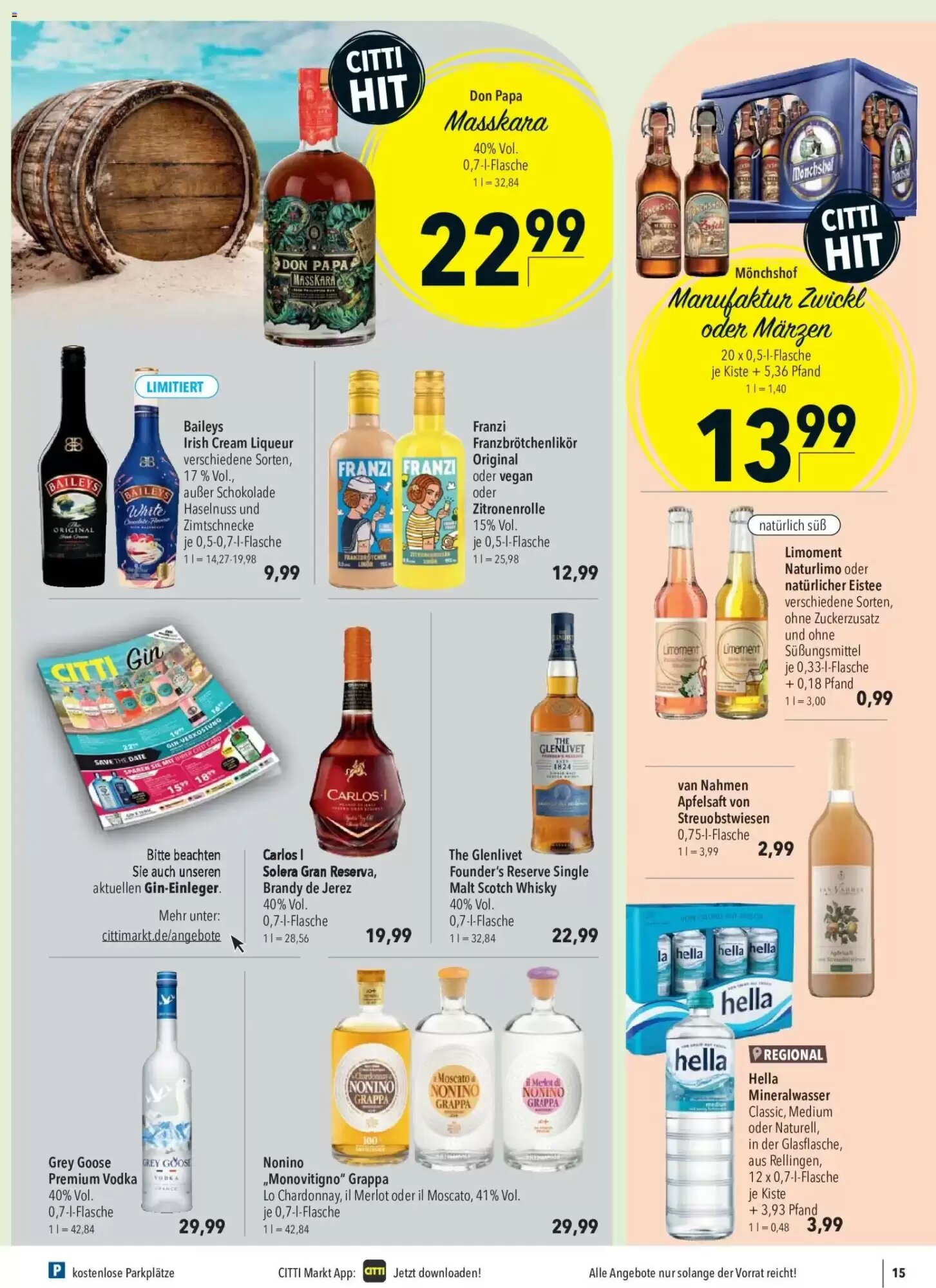 CITTI Markt Prospekt (ab 20.05.2026) zum Blättern - Seite 15