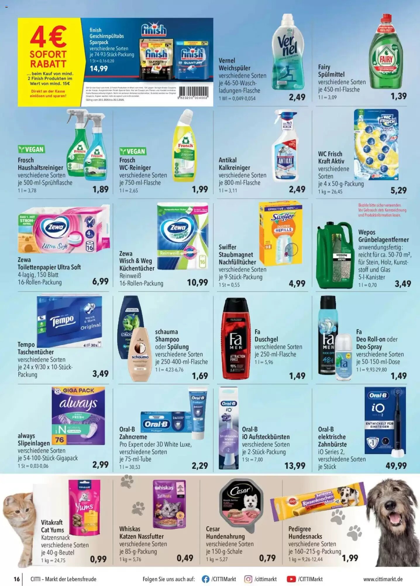 CITTI Markt Prospekt (ab 20.05.2026) zum Blättern - Seite 18