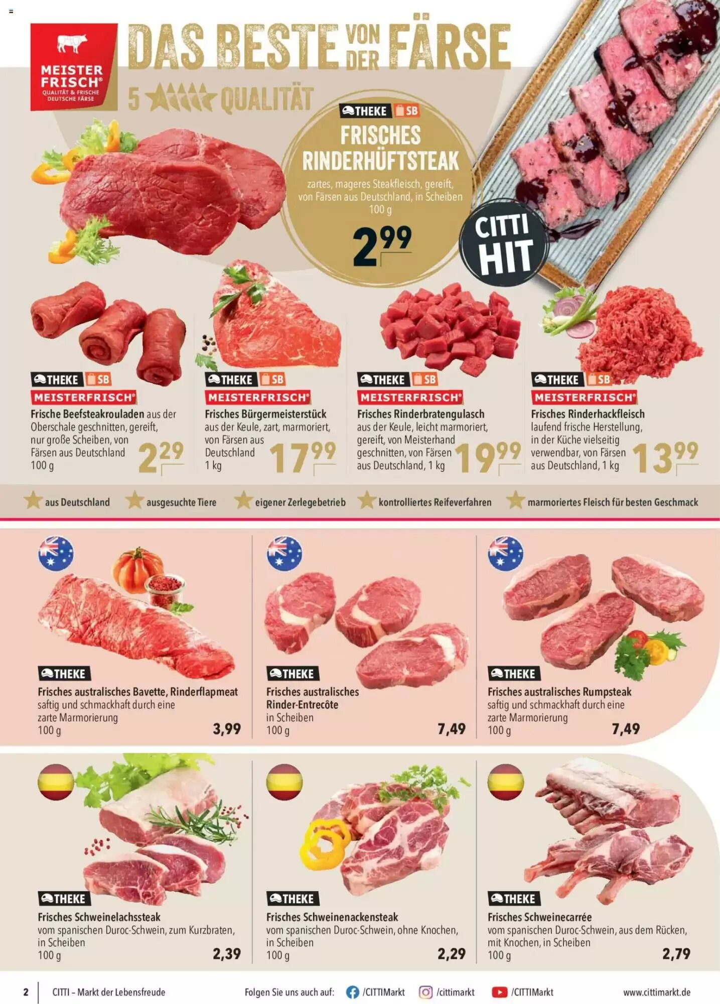 CITTI Markt Prospekt (ab 20.05.2026) zum Blättern - Seite 2