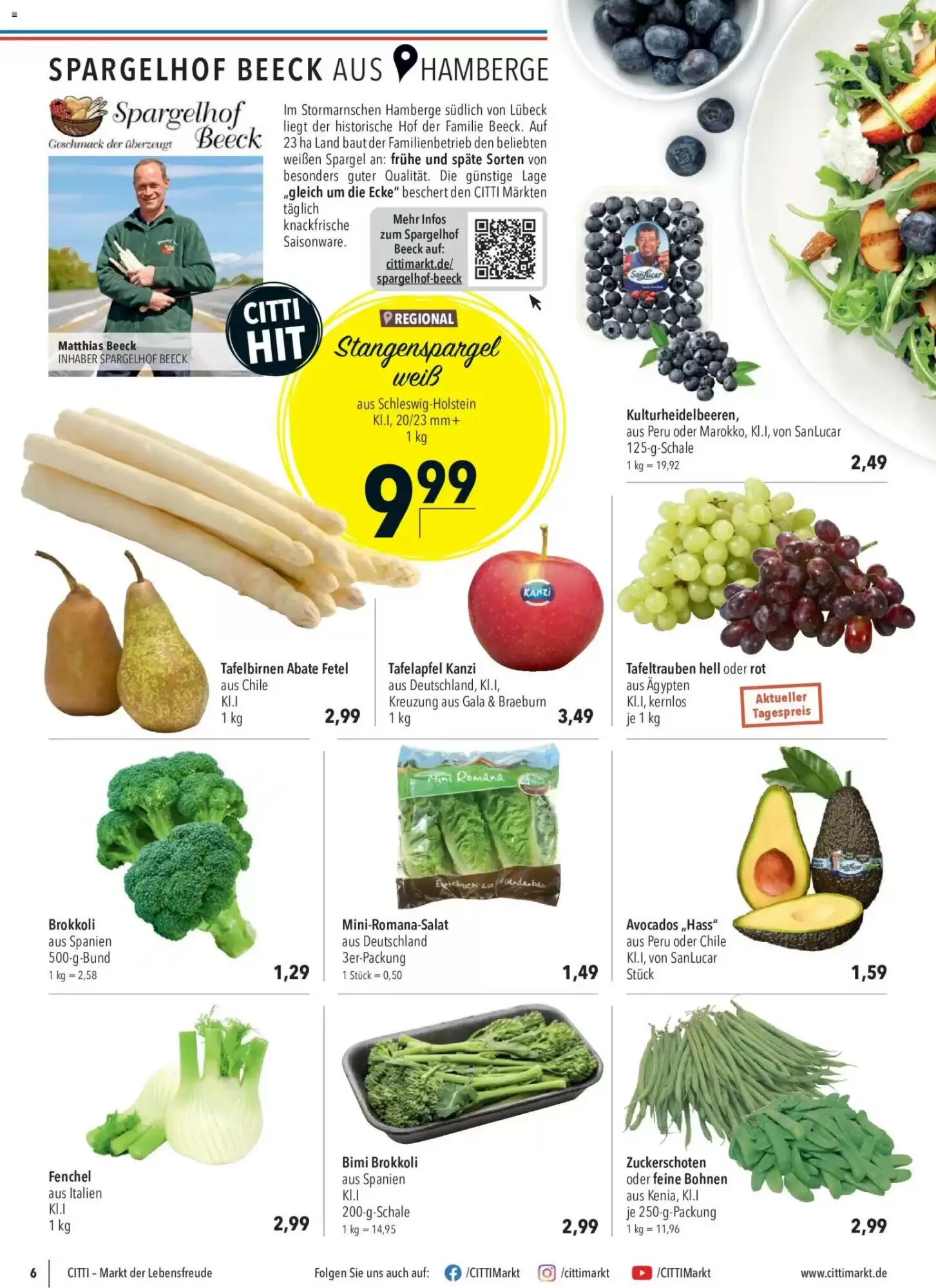 CITTI Markt Prospekt (ab 20.05.2026) zum Blättern - Seite 6