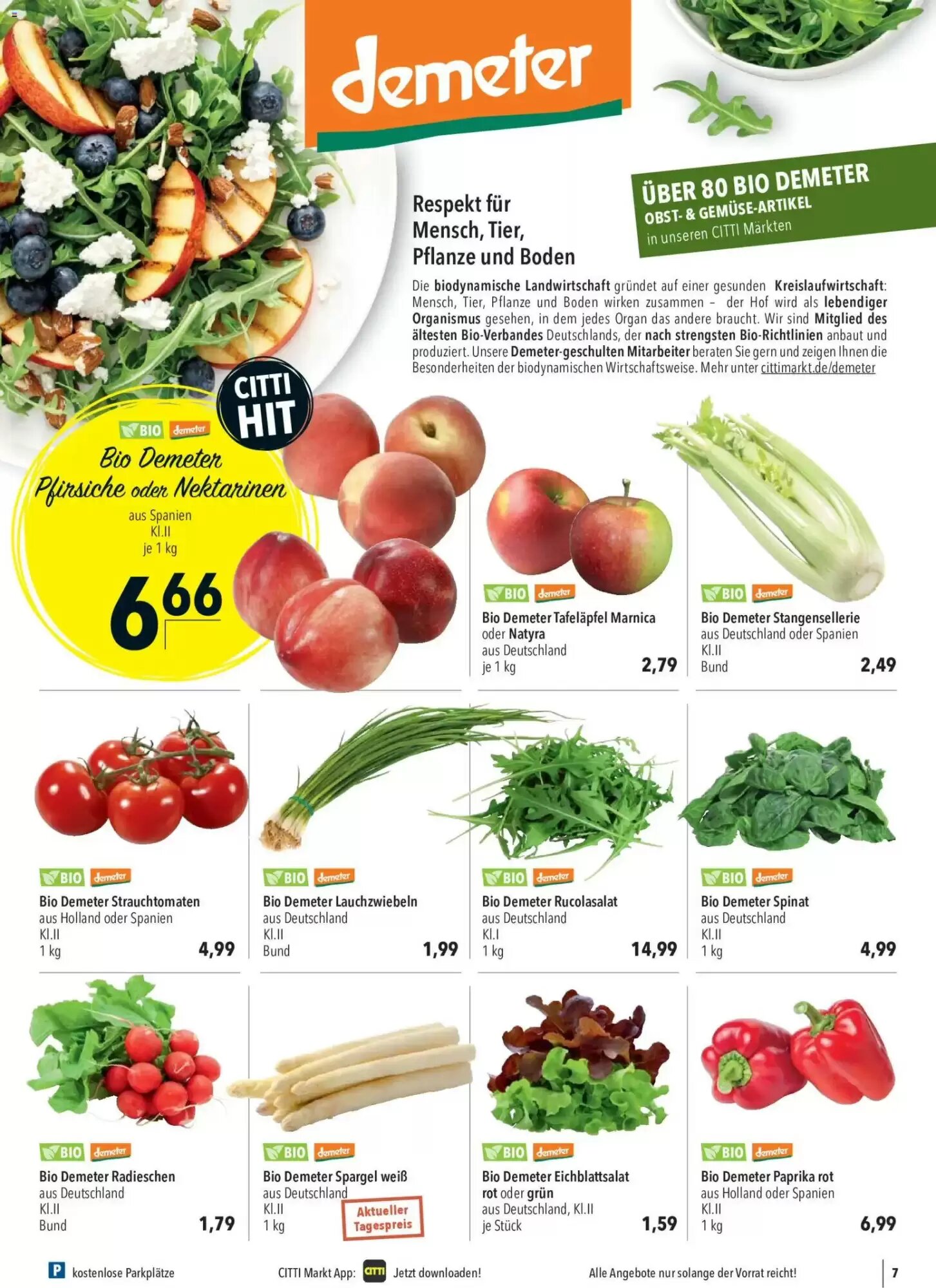 CITTI Markt Prospekt (ab 20.05.2026) zum Blättern - Seite 7
