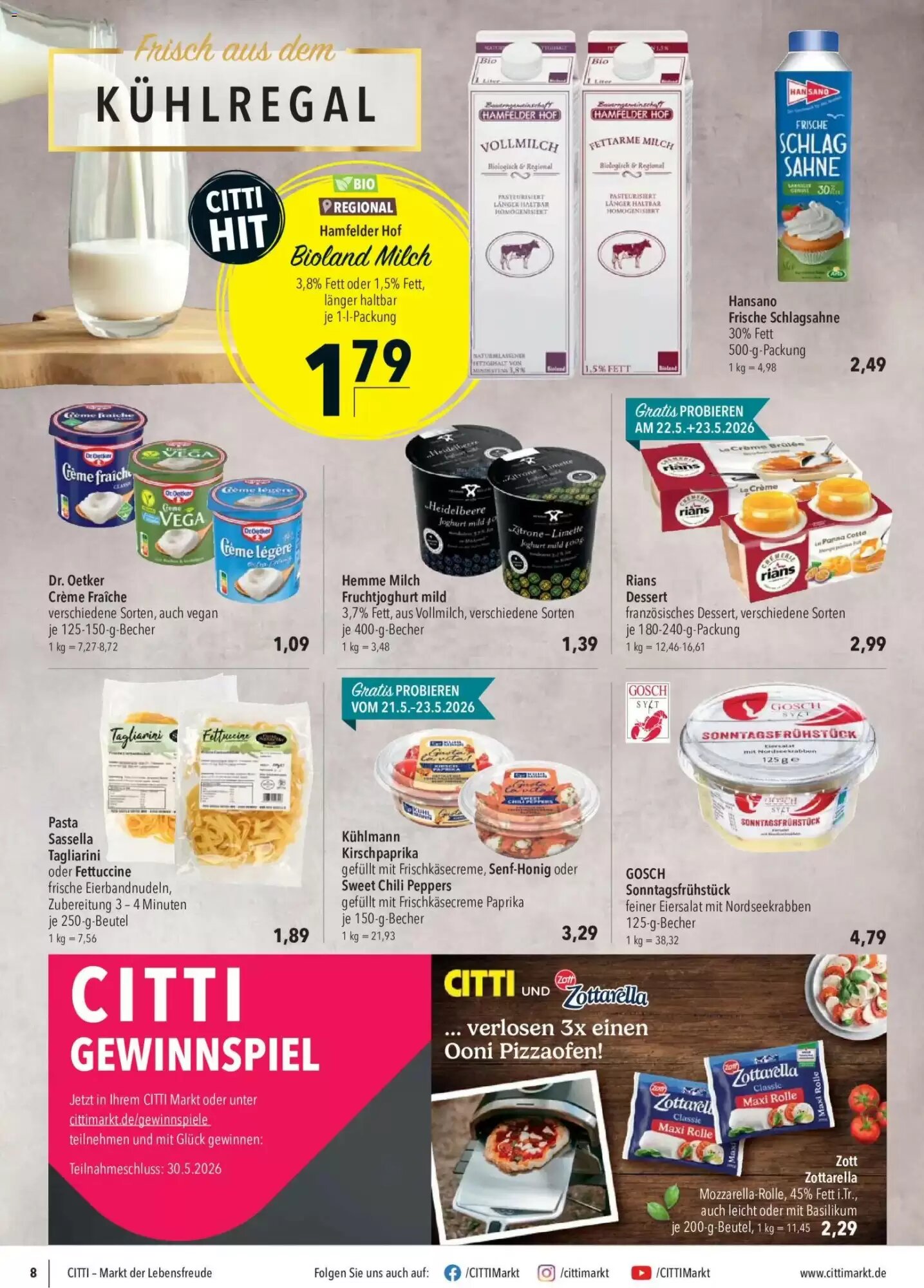 CITTI Markt Prospekt (ab 20.05.2026) zum Blättern - Seite 8