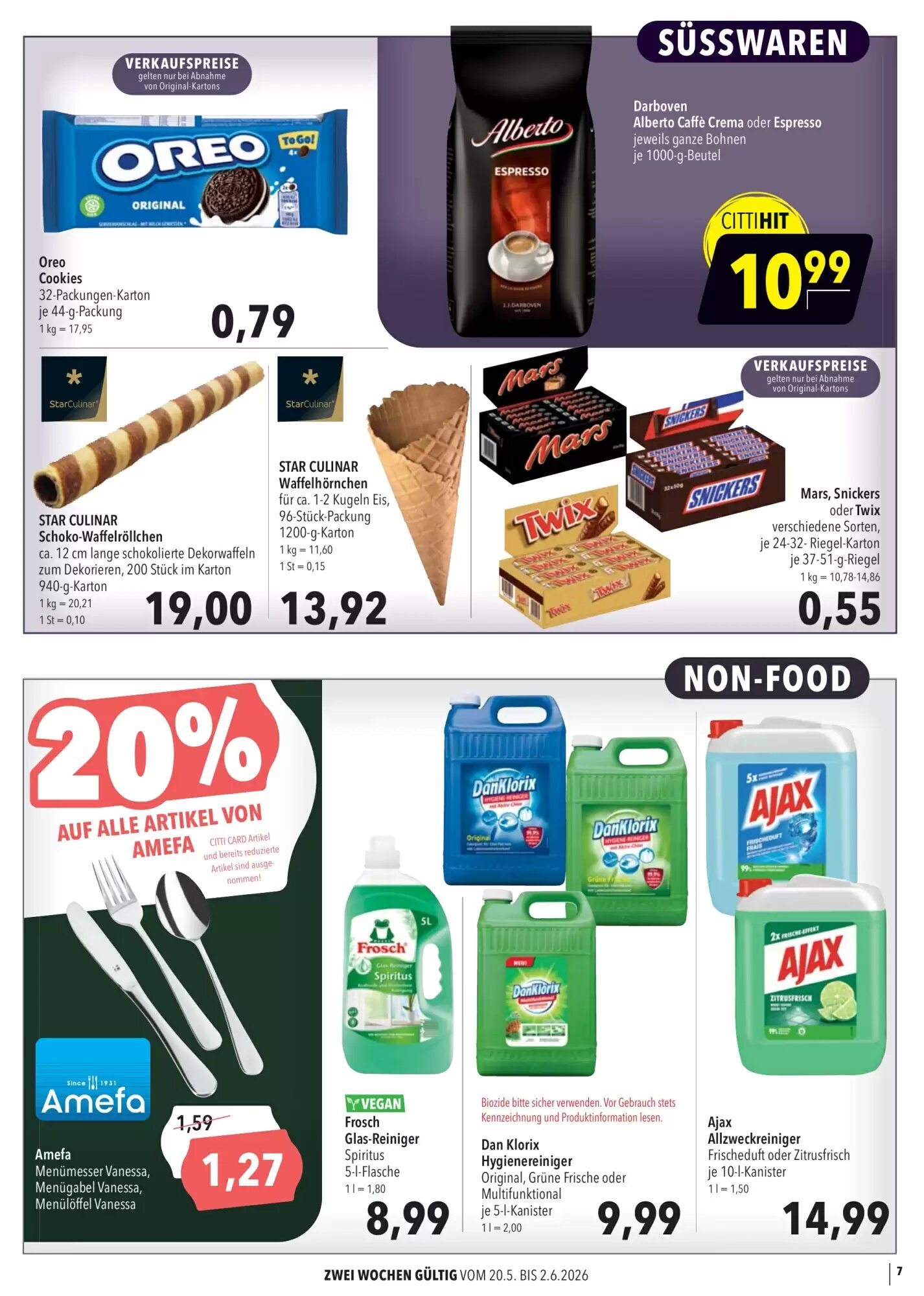 CITTI Markt Prospekt (ab 20.05.2026) zum Blättern - Seite 7