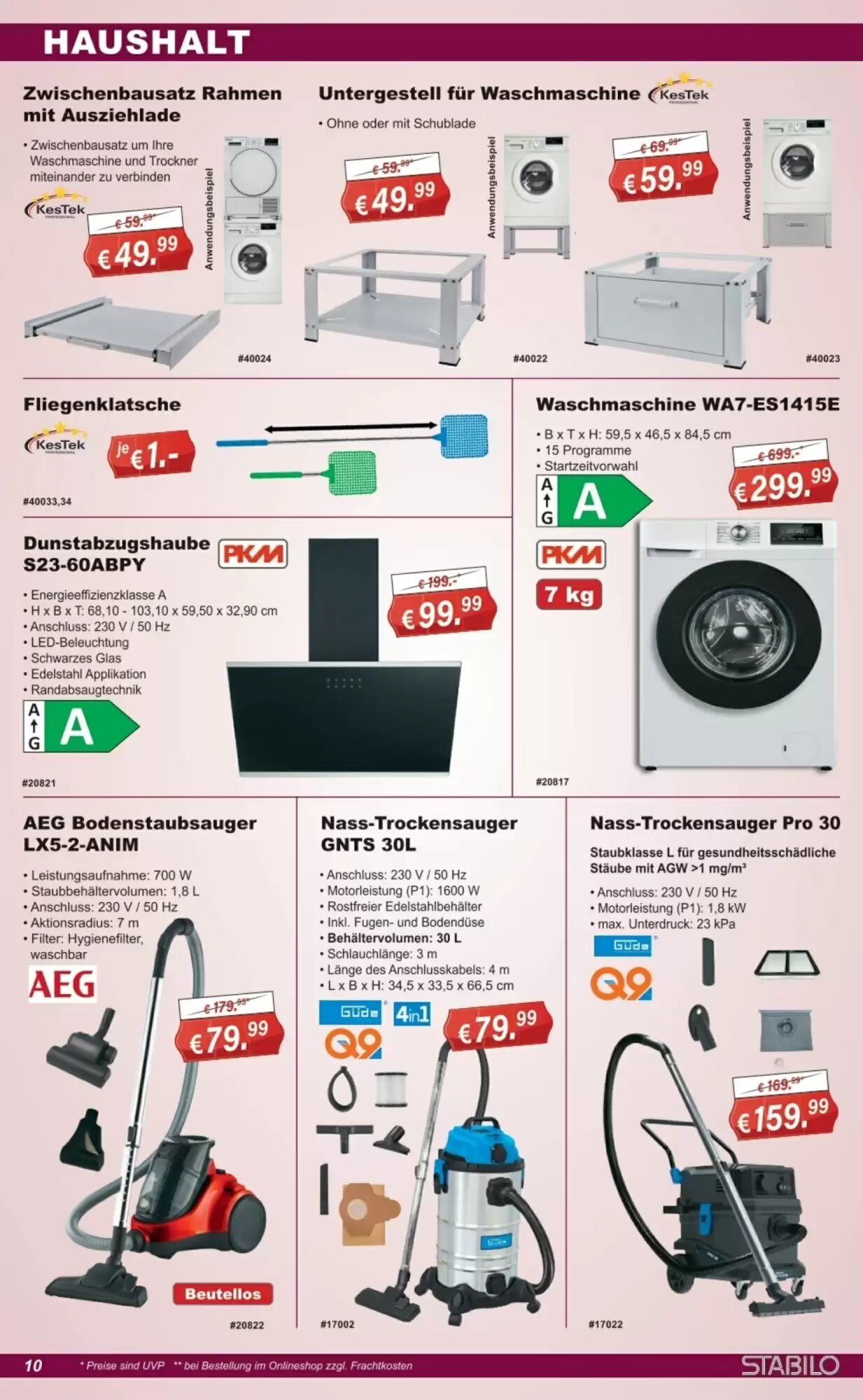 Stabilo Fachmarkt Prospekt (ab 20.05.2026) zum Blättern - Seite 10