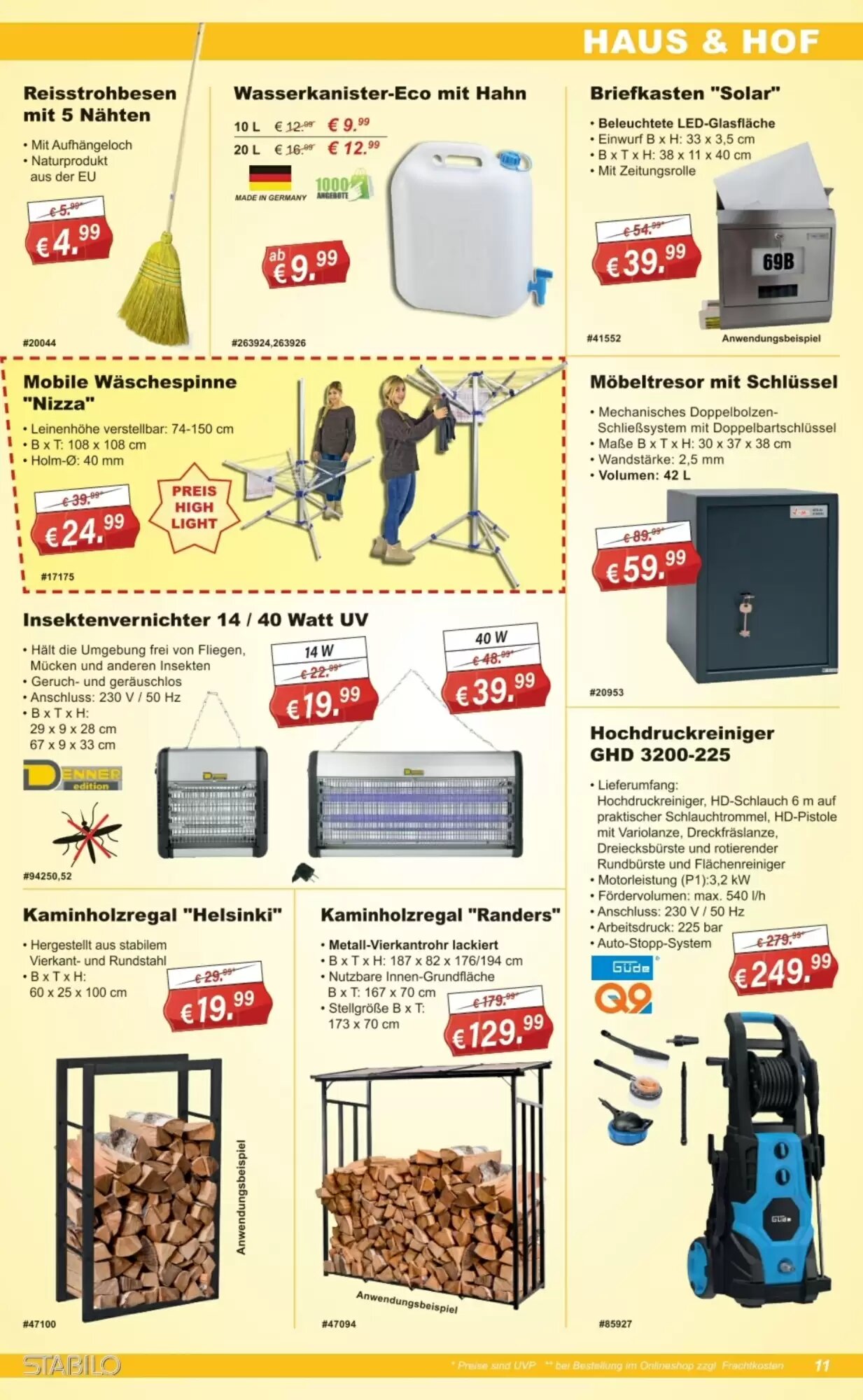 Stabilo Fachmarkt Prospekt (ab 20.05.2026) zum Blättern - Seite 11