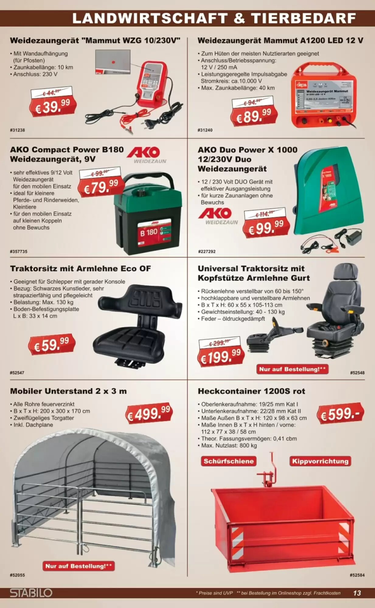Stabilo Fachmarkt Prospekt (ab 20.05.2026) zum Blättern - Seite 13
