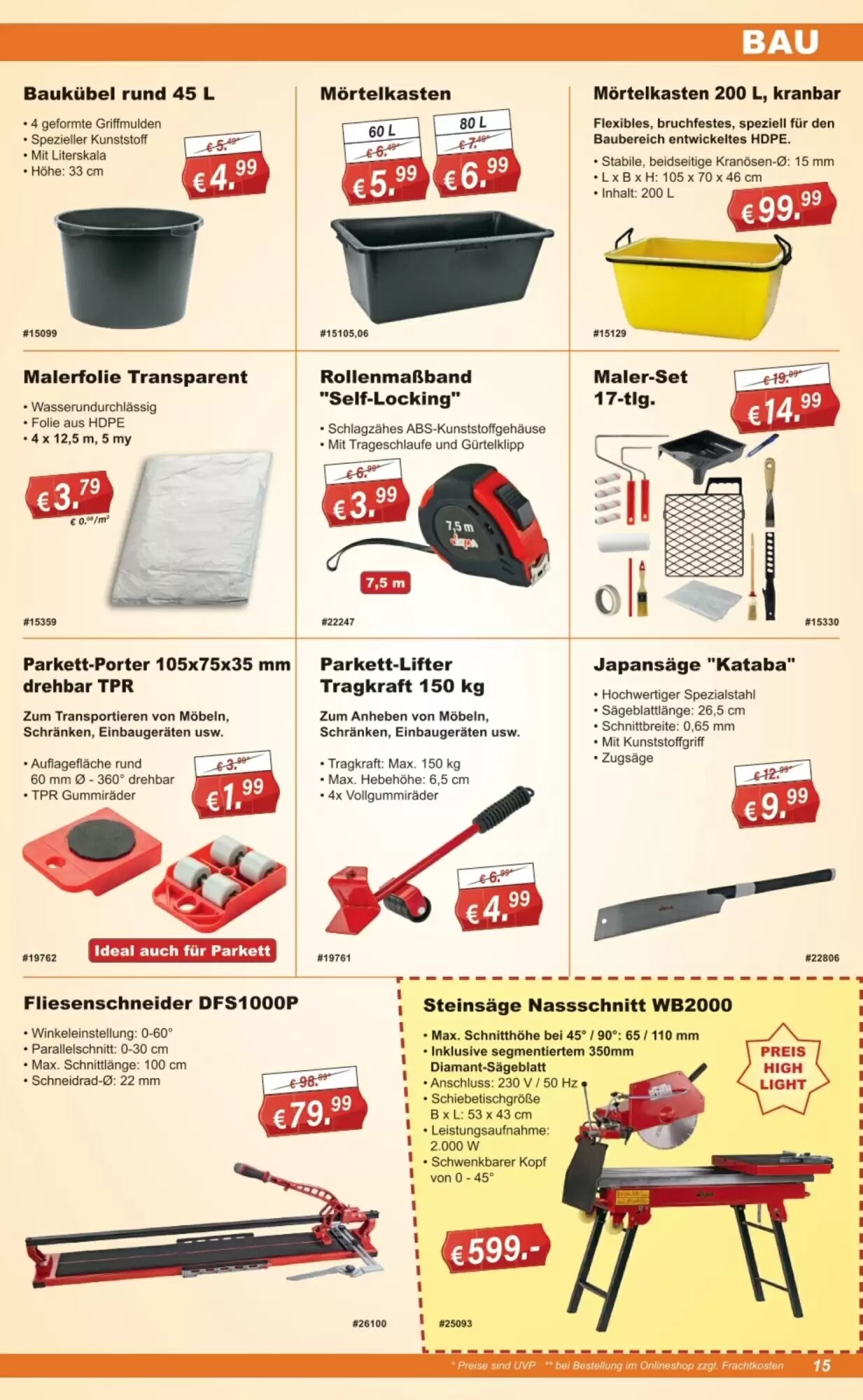 Stabilo Fachmarkt Prospekt (ab 20.05.2026) zum Blättern - Seite 15