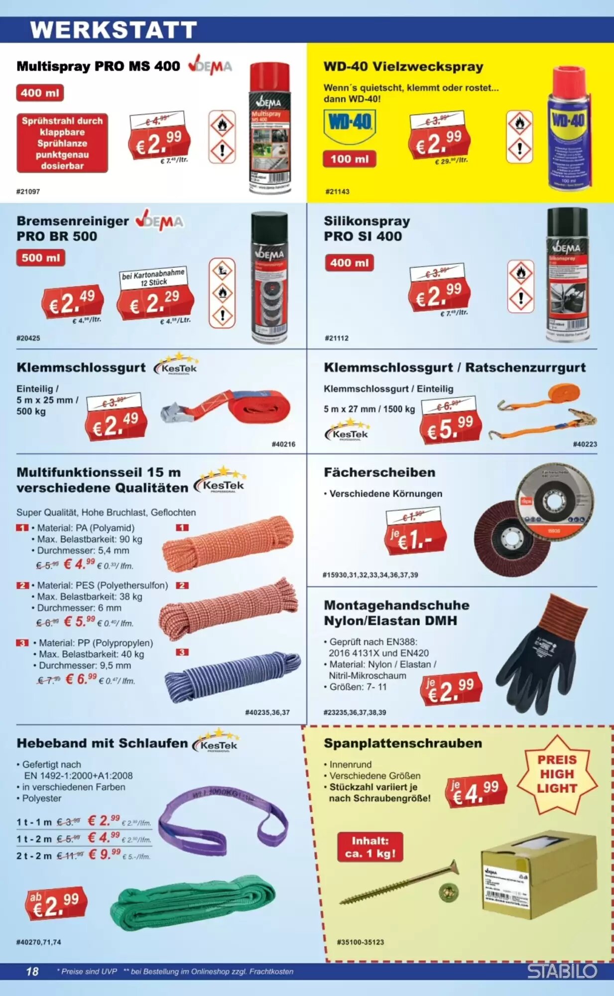 Stabilo Fachmarkt Prospekt (ab 20.05.2026) zum Blättern - Seite 18