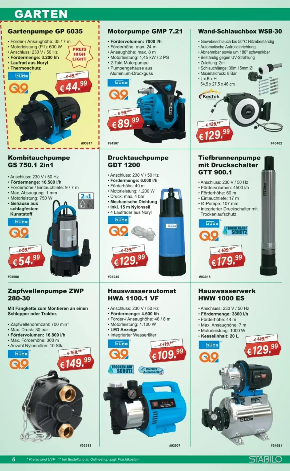 Stabilo Fachmarkt Prospekt (ab 20.05.2026) zum Blättern - Seite 6