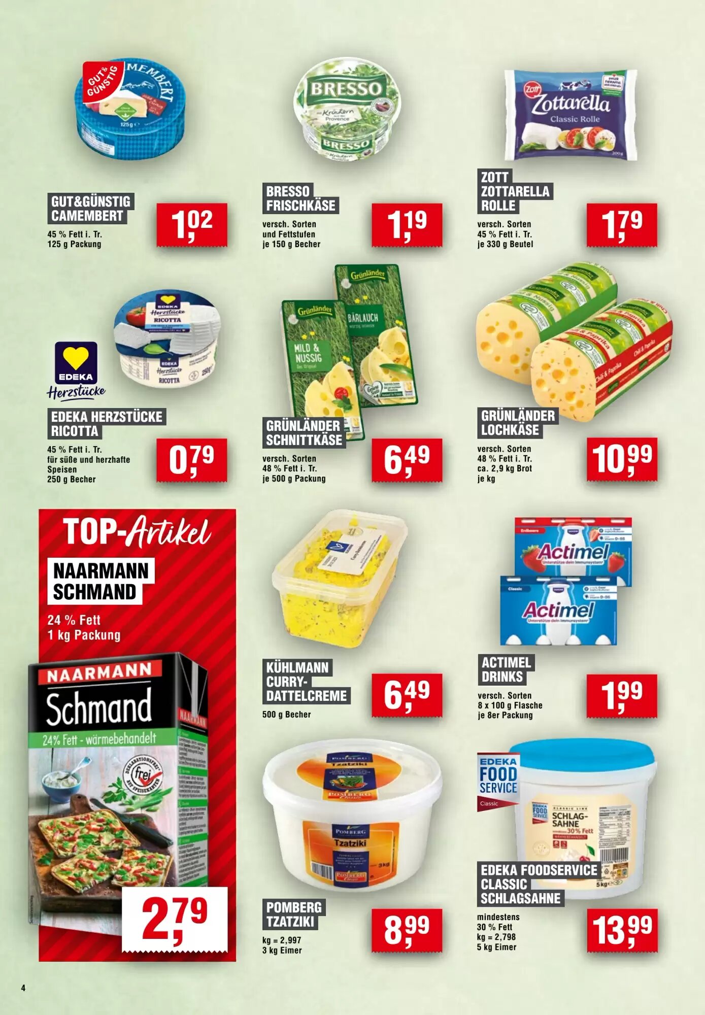 EDEKA Foodservice Prospekt (ab 21.05.2026) zum Blättern - Seite 4
