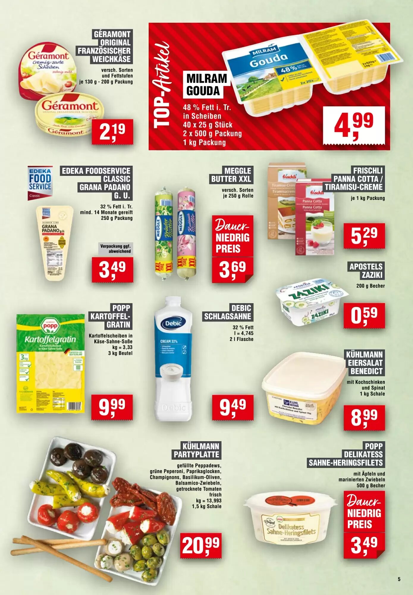 EDEKA Foodservice Prospekt (ab 21.05.2026) zum Blättern - Seite 5