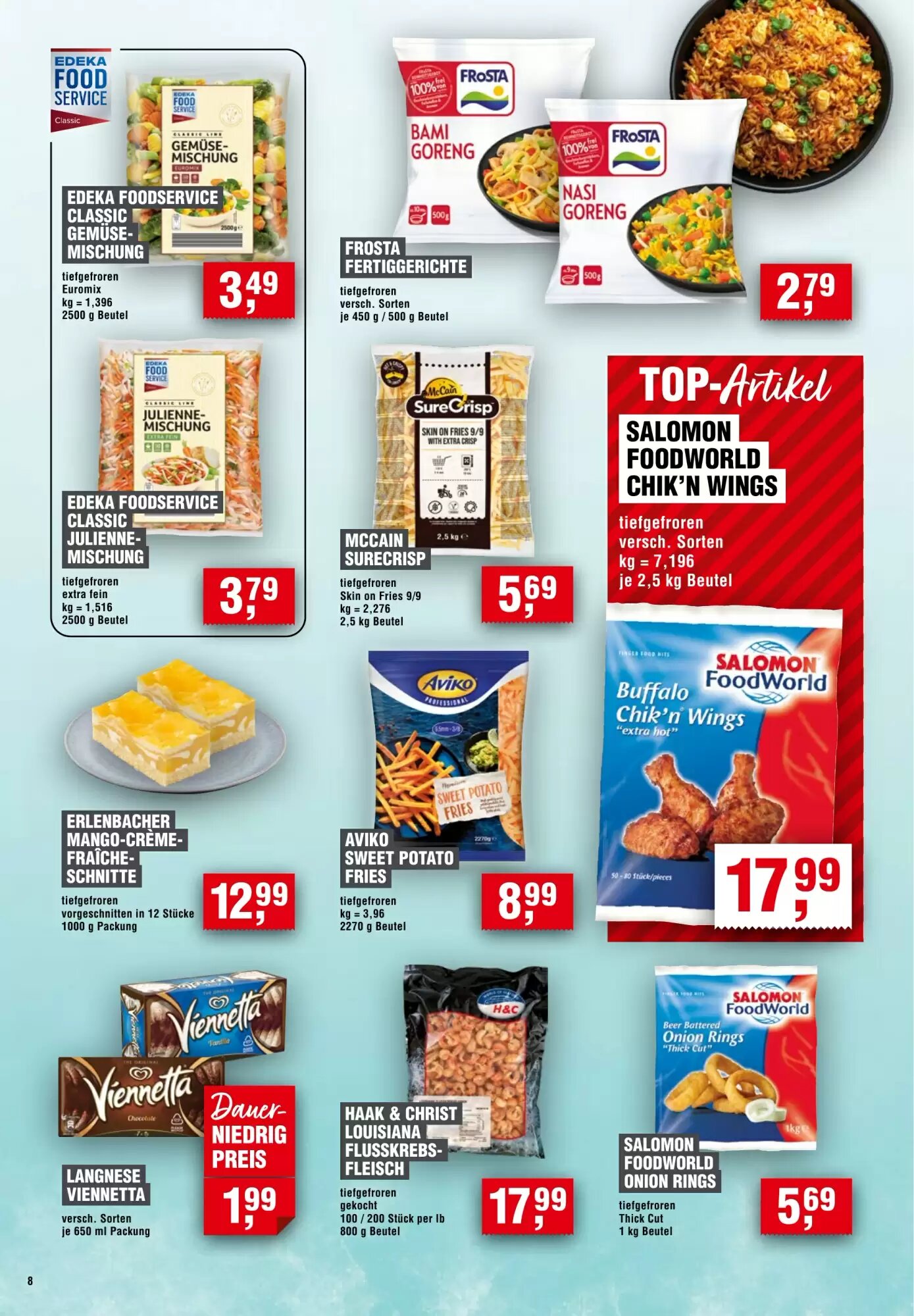 EDEKA Foodservice Prospekt (ab 21.05.2026) zum Blättern - Seite 8