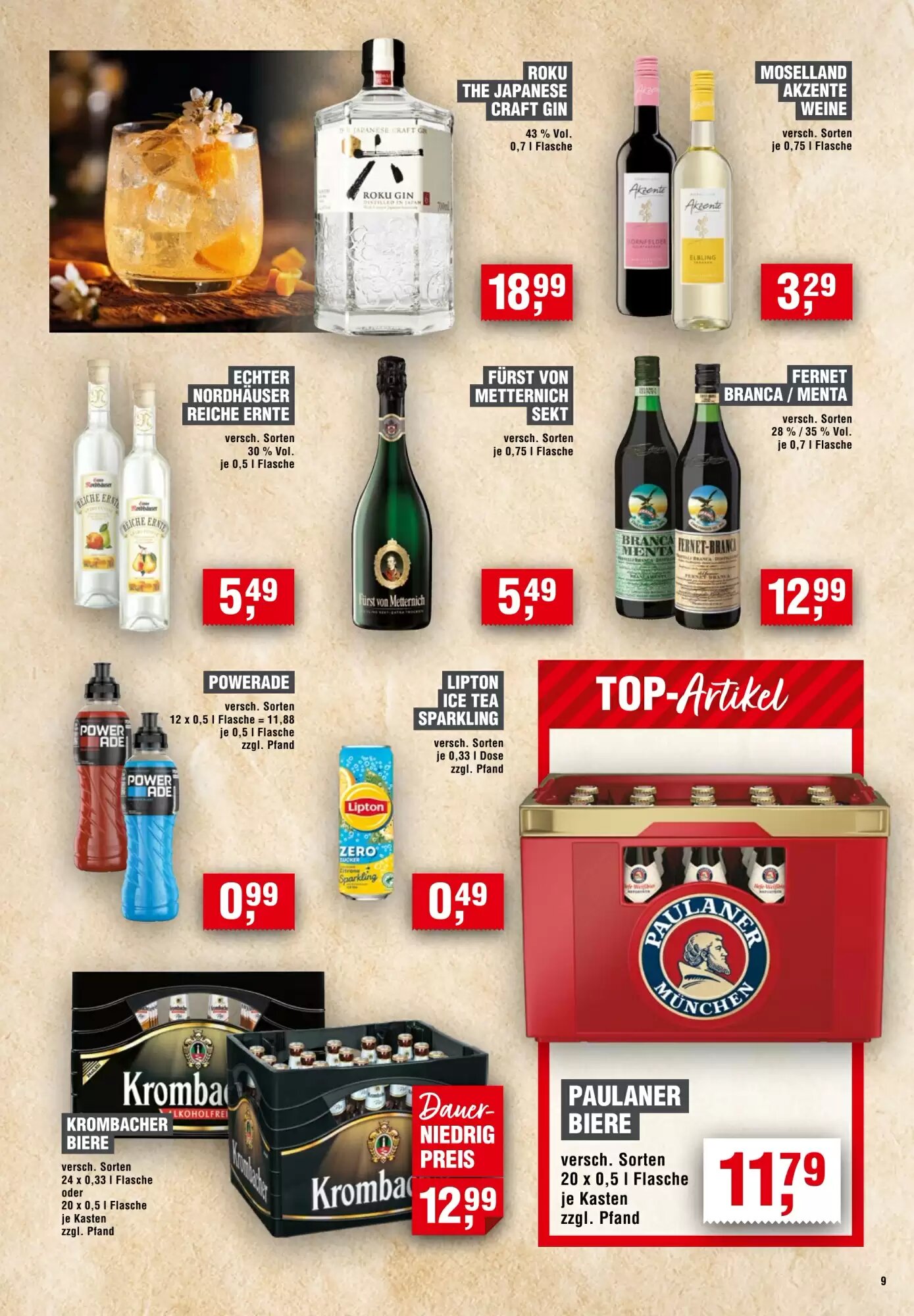 EDEKA Foodservice Prospekt (ab 21.05.2026) zum Blättern - Seite 9