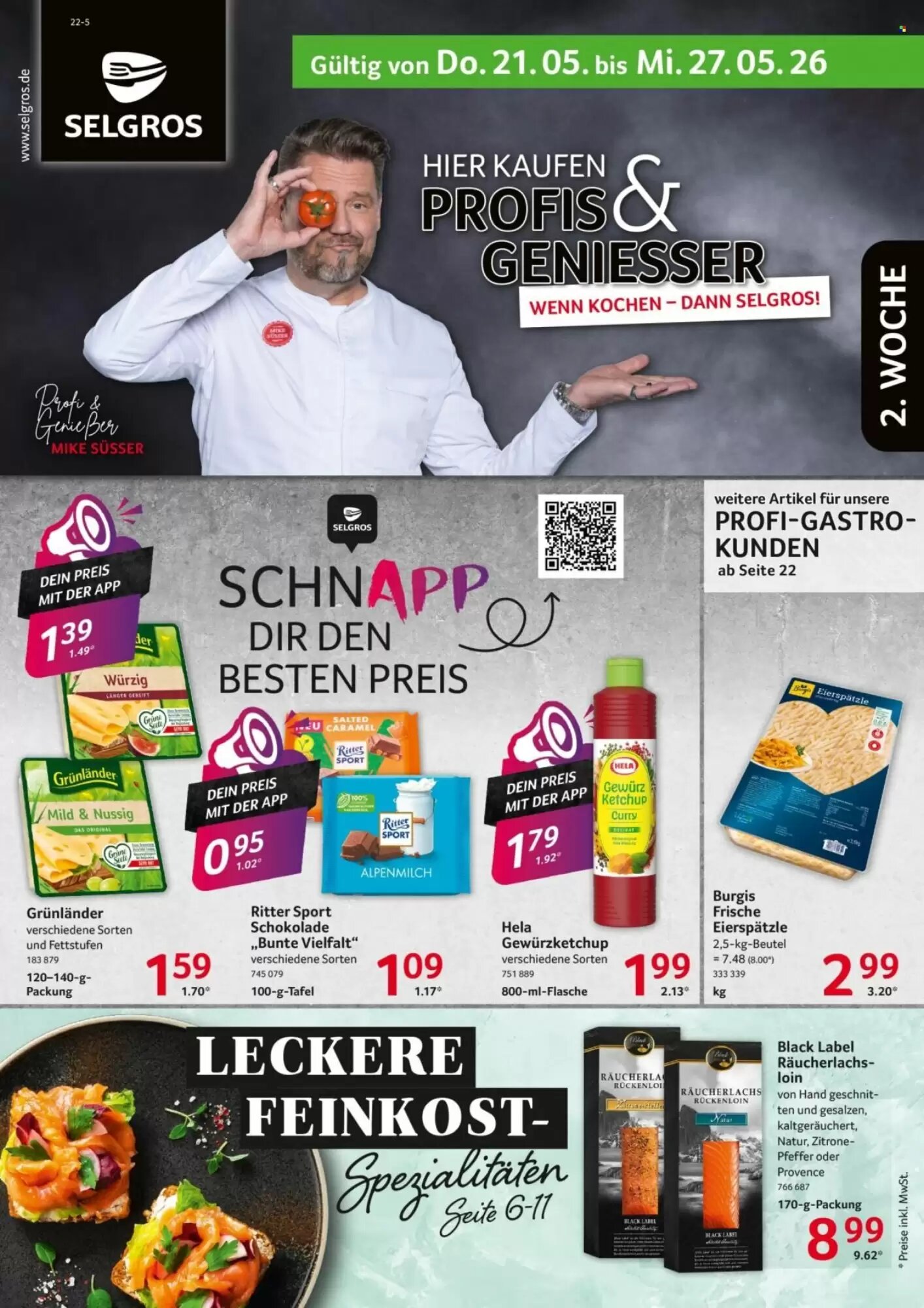 Selgros Prospekt (ab 21.05.2026) zum Blättern - Seite 1