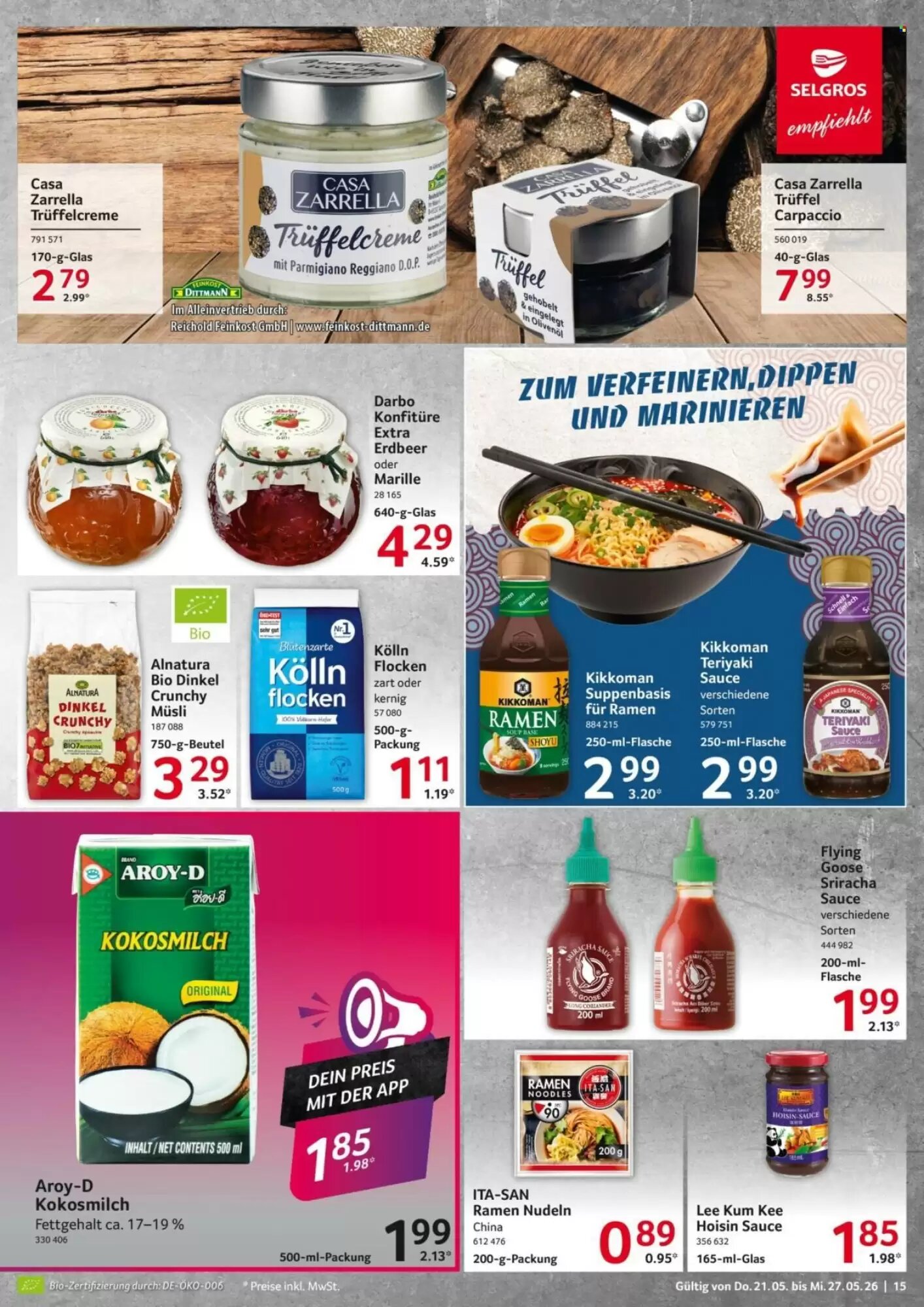 Selgros Prospekt (ab 21.05.2026) zum Blättern - Seite 15