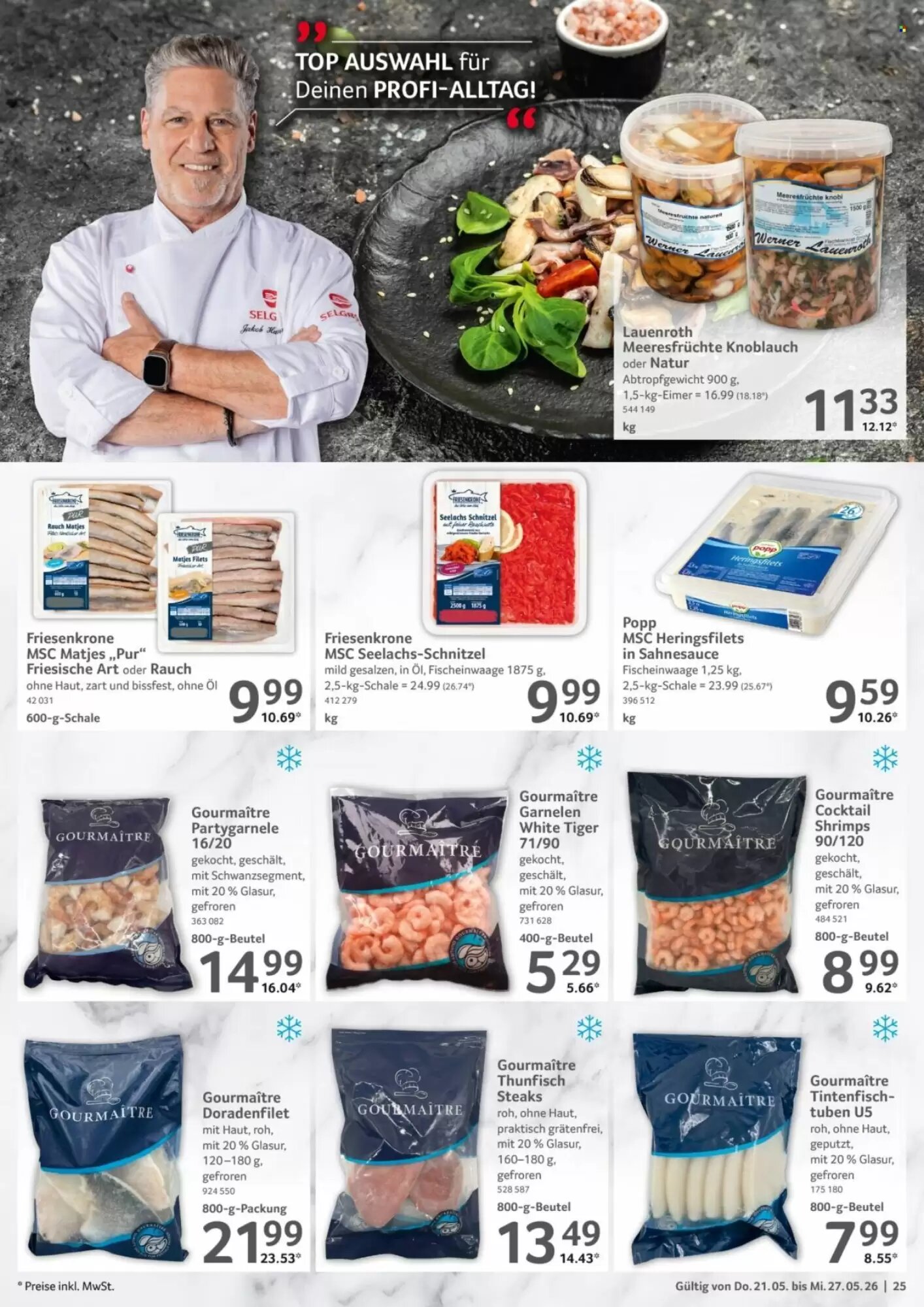 Selgros Prospekt (ab 21.05.2026) zum Blättern - Seite 25