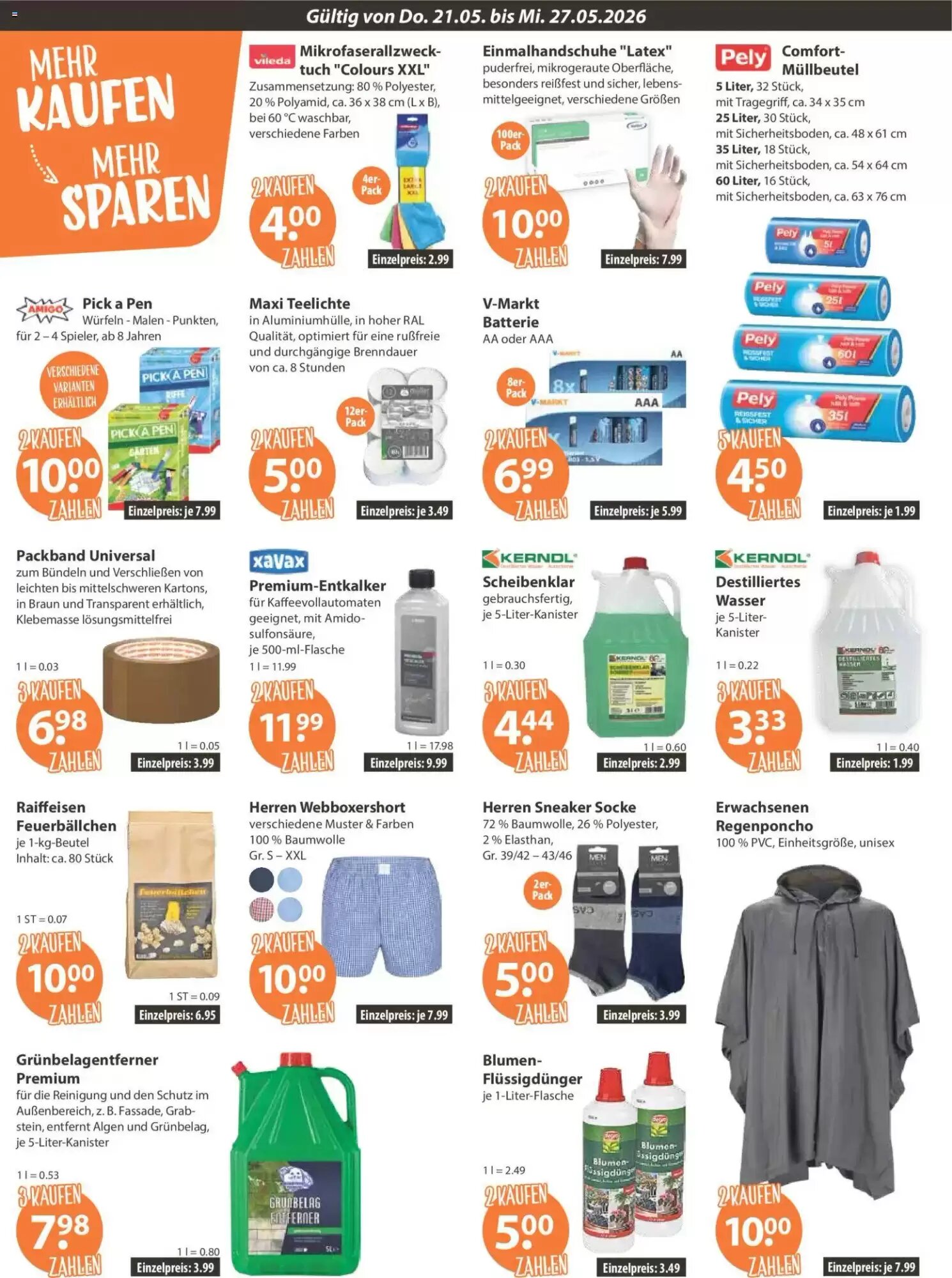 V Markt Prospekt (ab 21.05.2026) zum Blättern - Seite 16